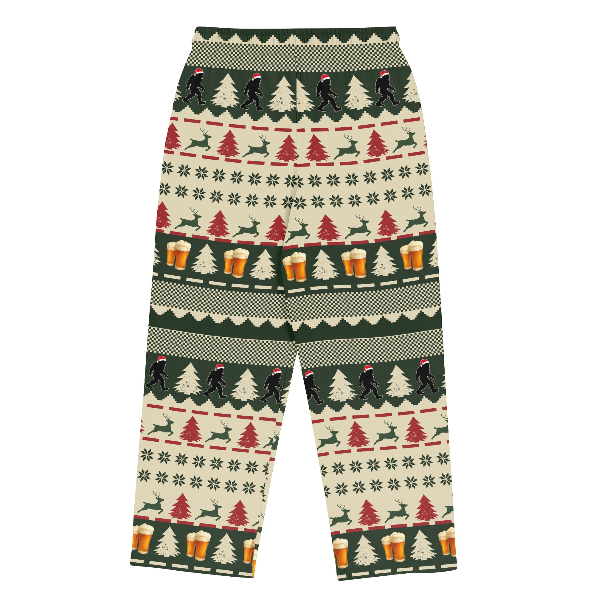 Boozy Bigfoot Christmas - Men's Pajama Pant
