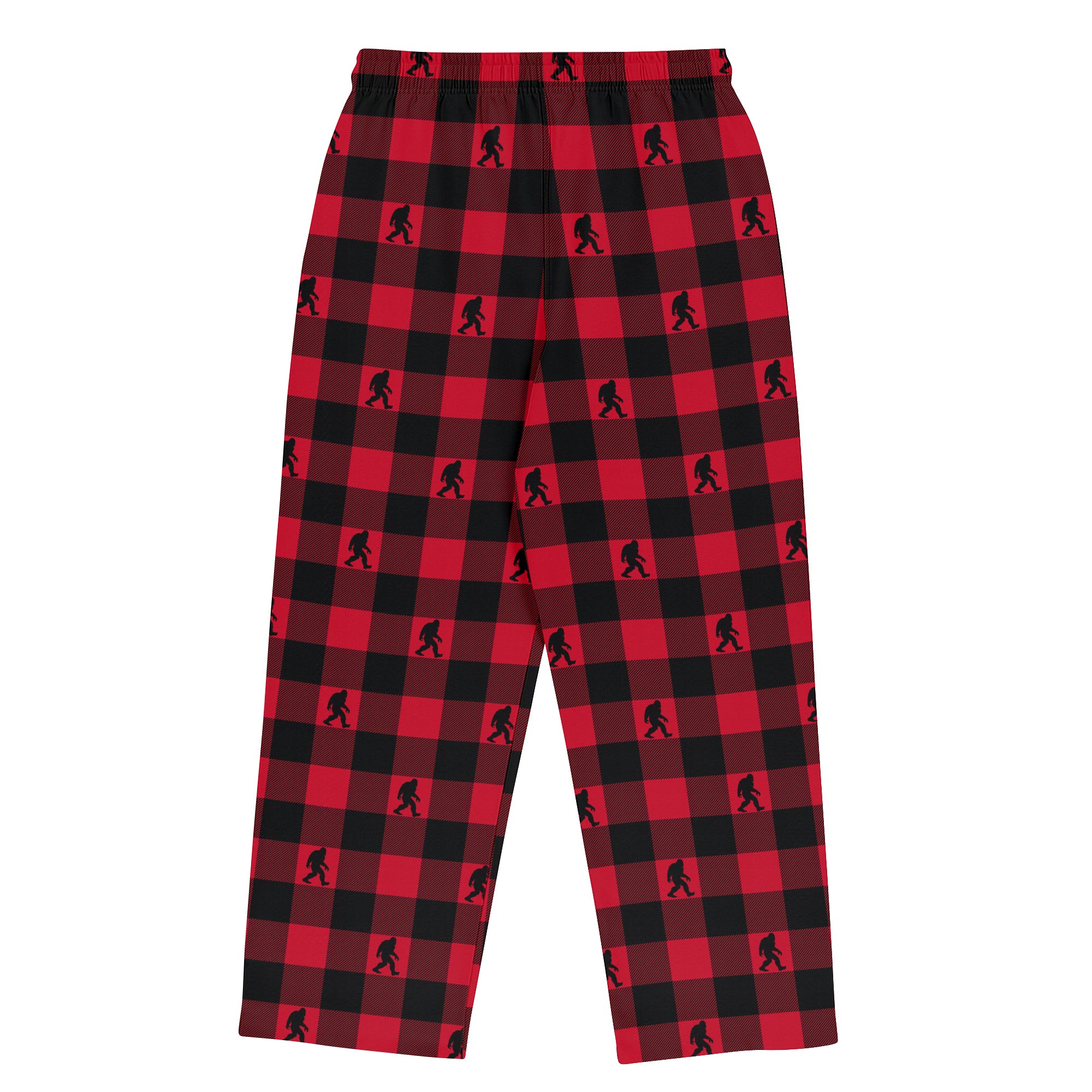 Plaid Cryptid Sasquatch - Unisex Pajama Pant
