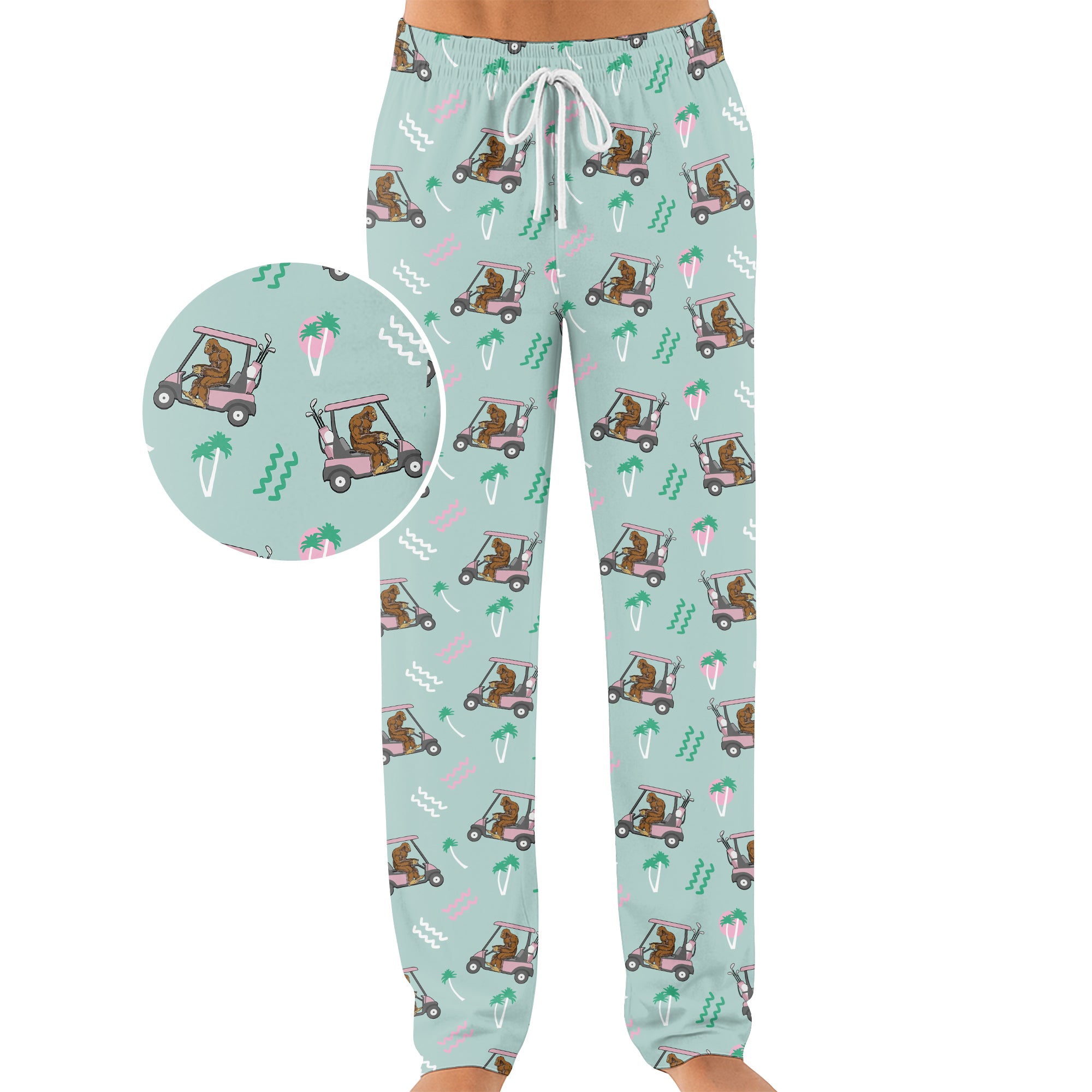 Cart Before Sasquatch - Unisex Pajama Pant