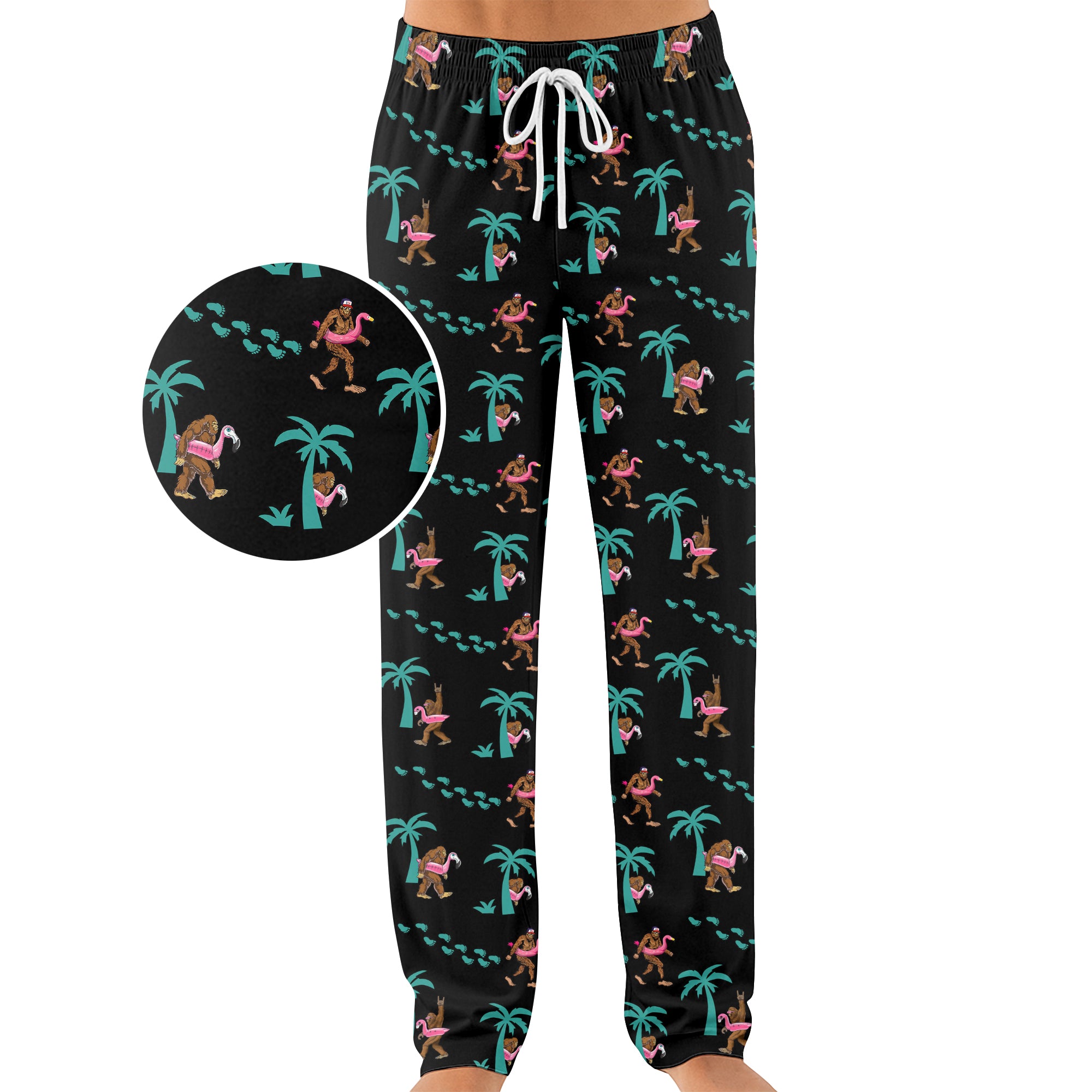 Tropical Party Squatch - Unisex Pajama Pant