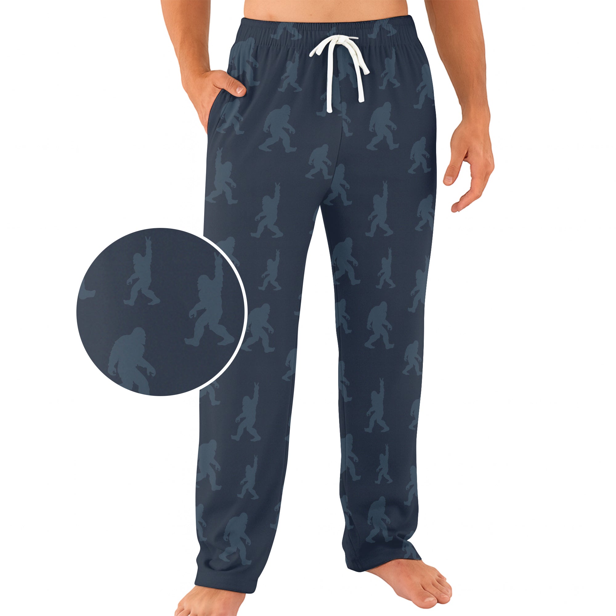 Midnight Bigfoot Madness - Unisex Pajama Pant