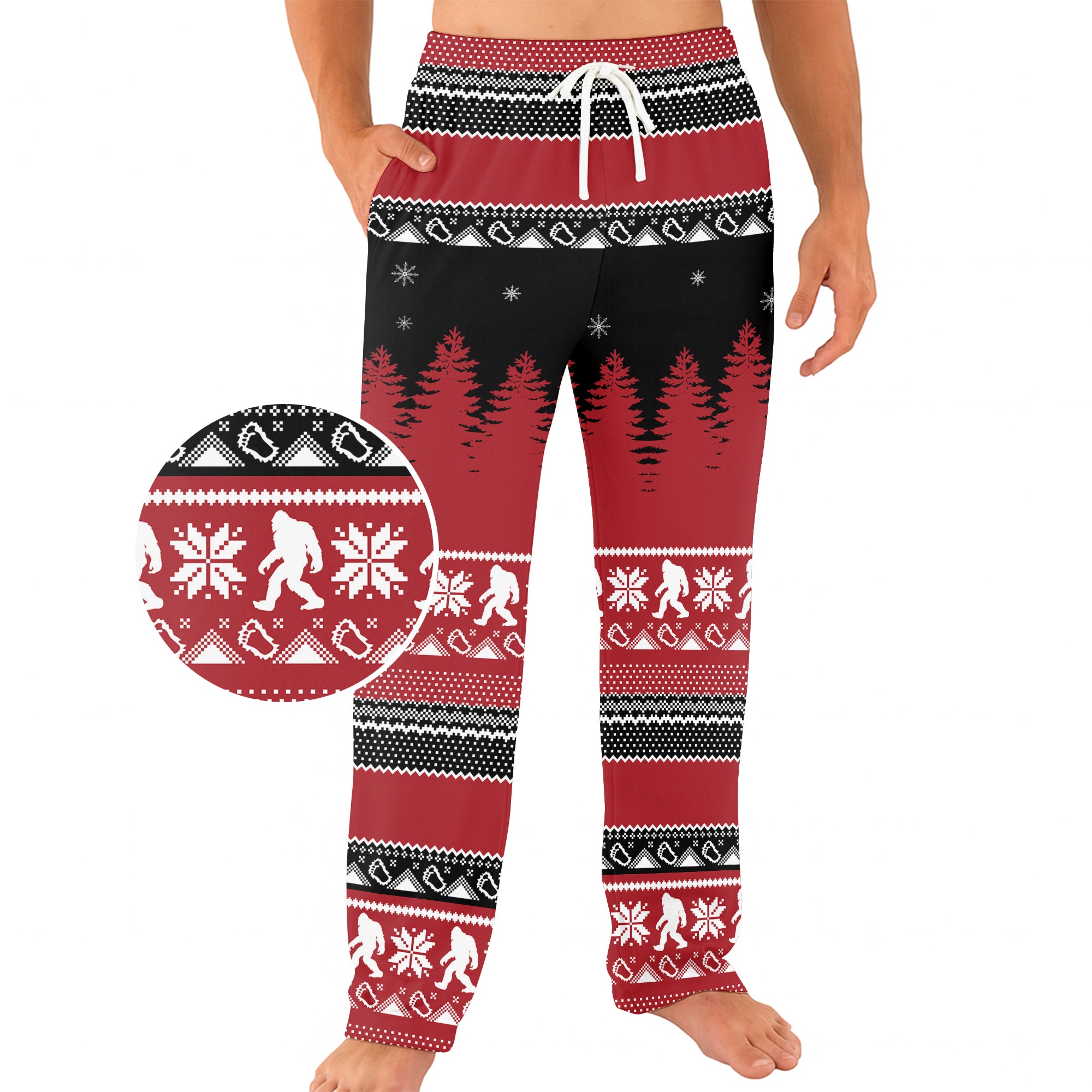 Snow Squatching - Men's Pajama Pant