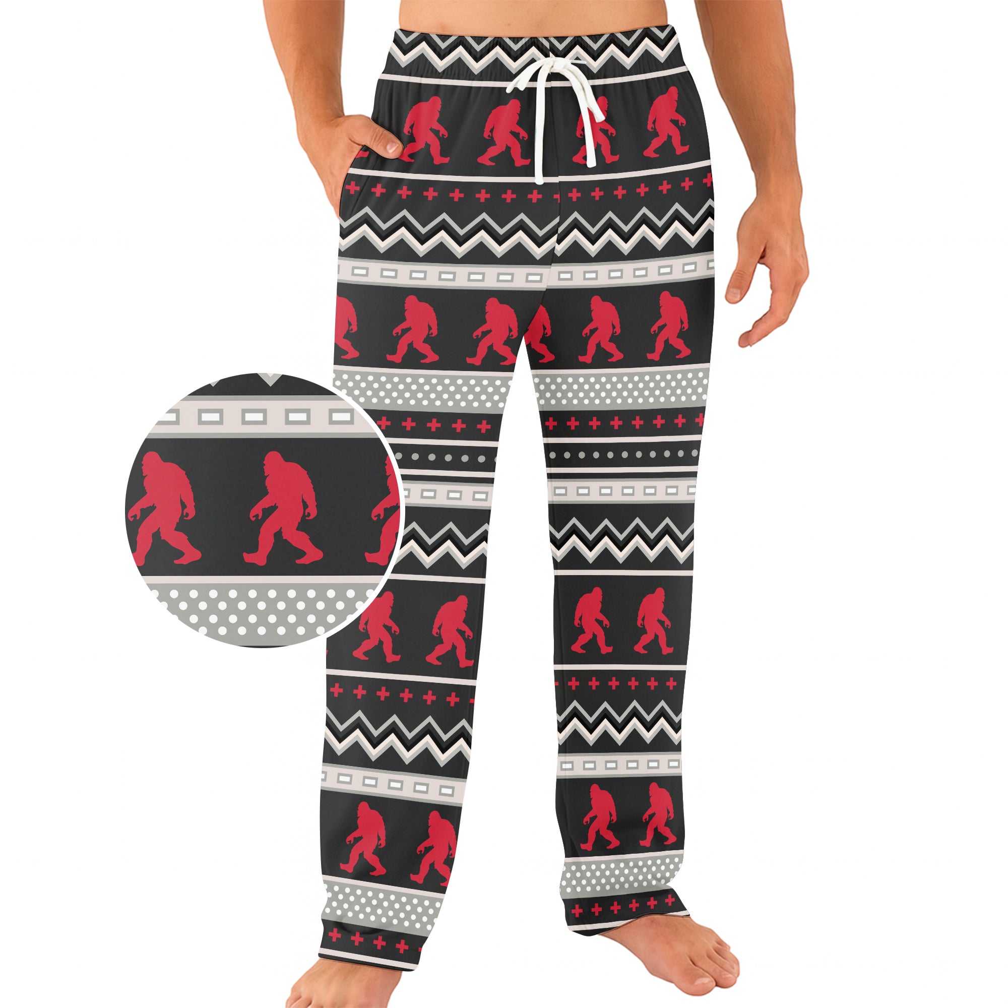 Sasquatch Holiday Cozy - Unisex Pajama Pant