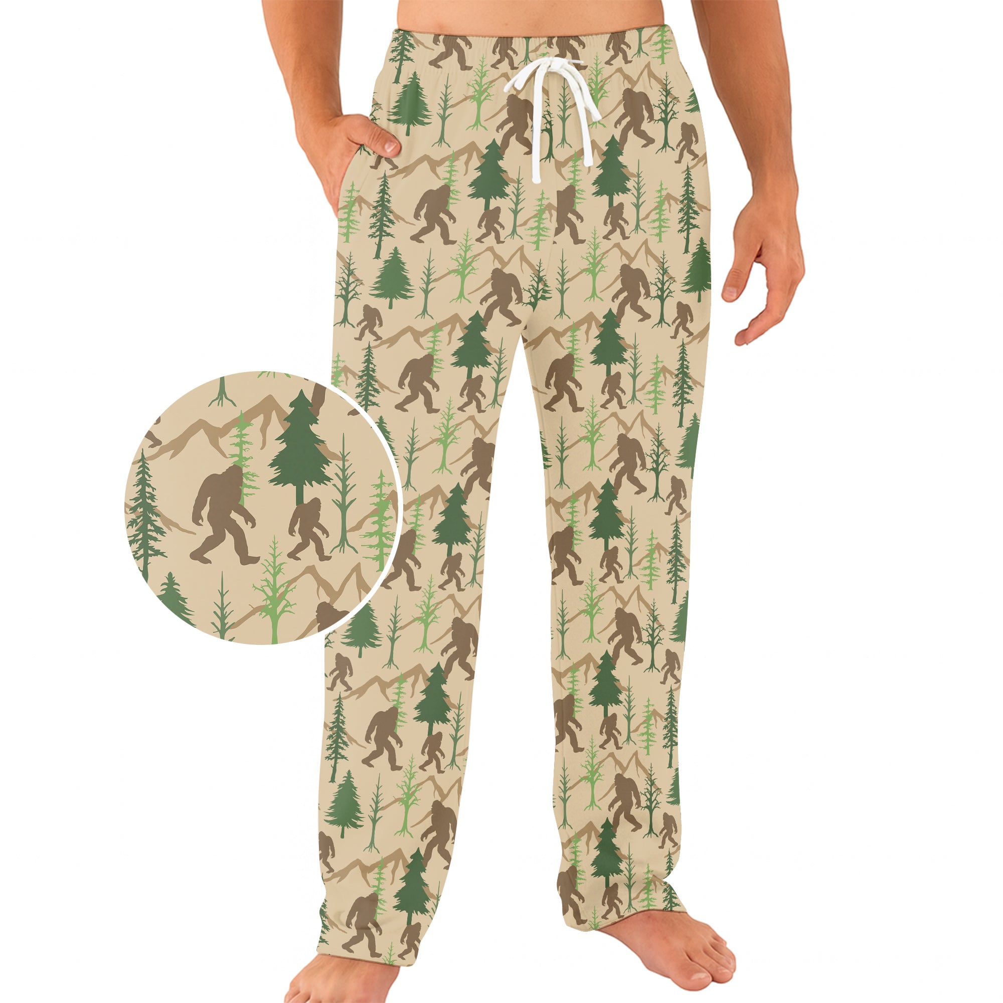 Into The Squatch Woods - Unisex Pajama Pant