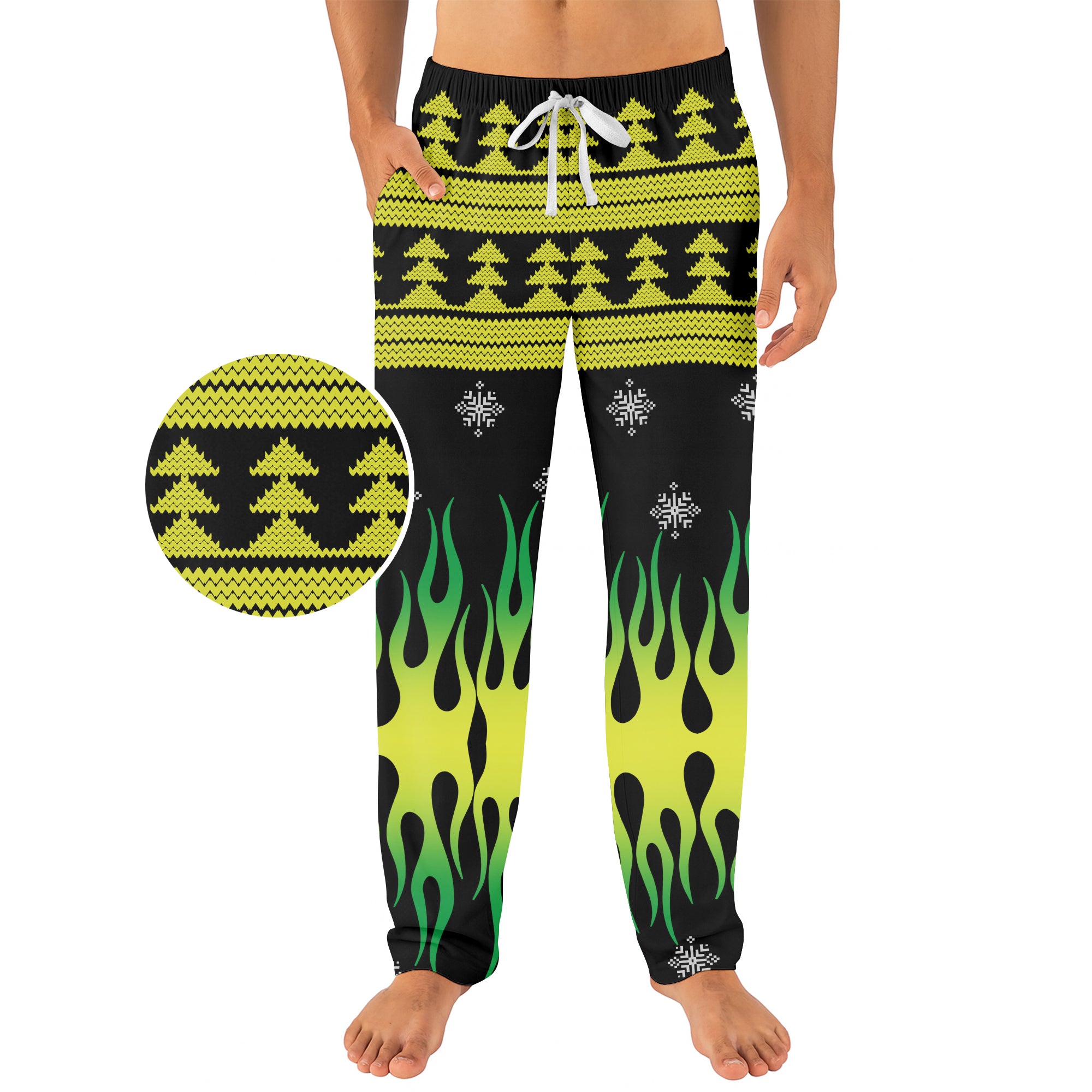 Bigfoot Xmas Jam - Men's Pajama Pant
