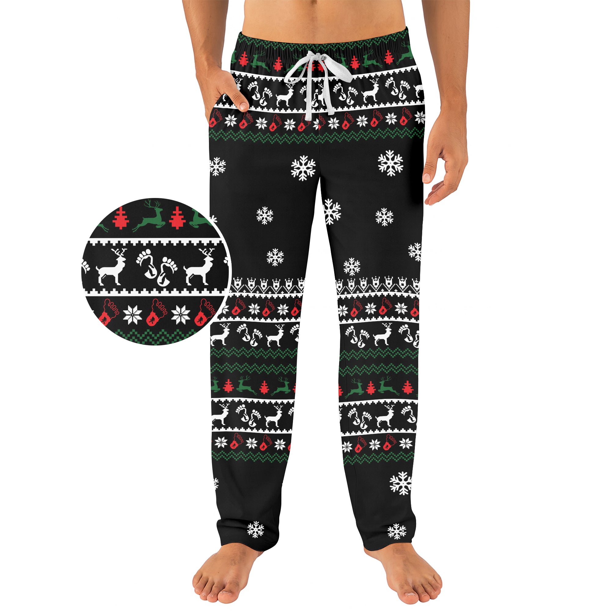 Scaredy Cat Squatch - Men's Pajama Pant
