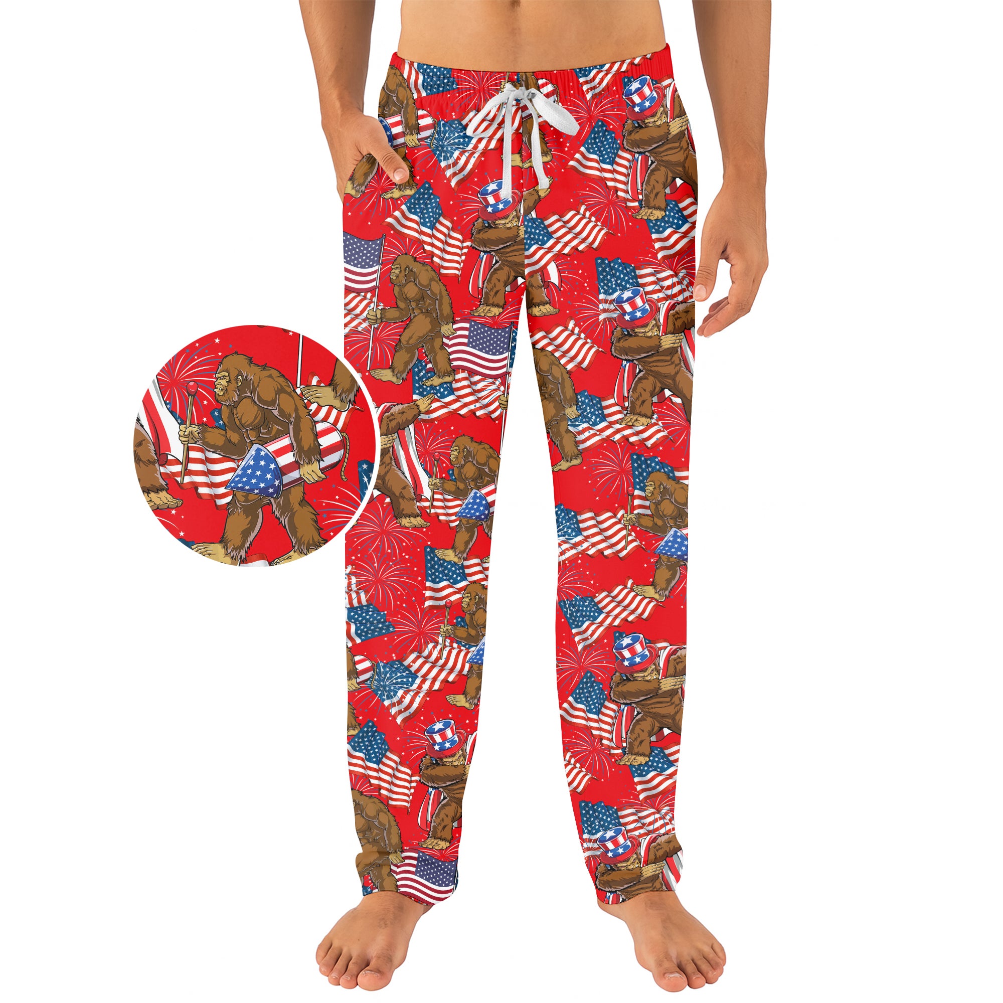 Sasquatch Dabs Freedom - Unisex Pajama Pant