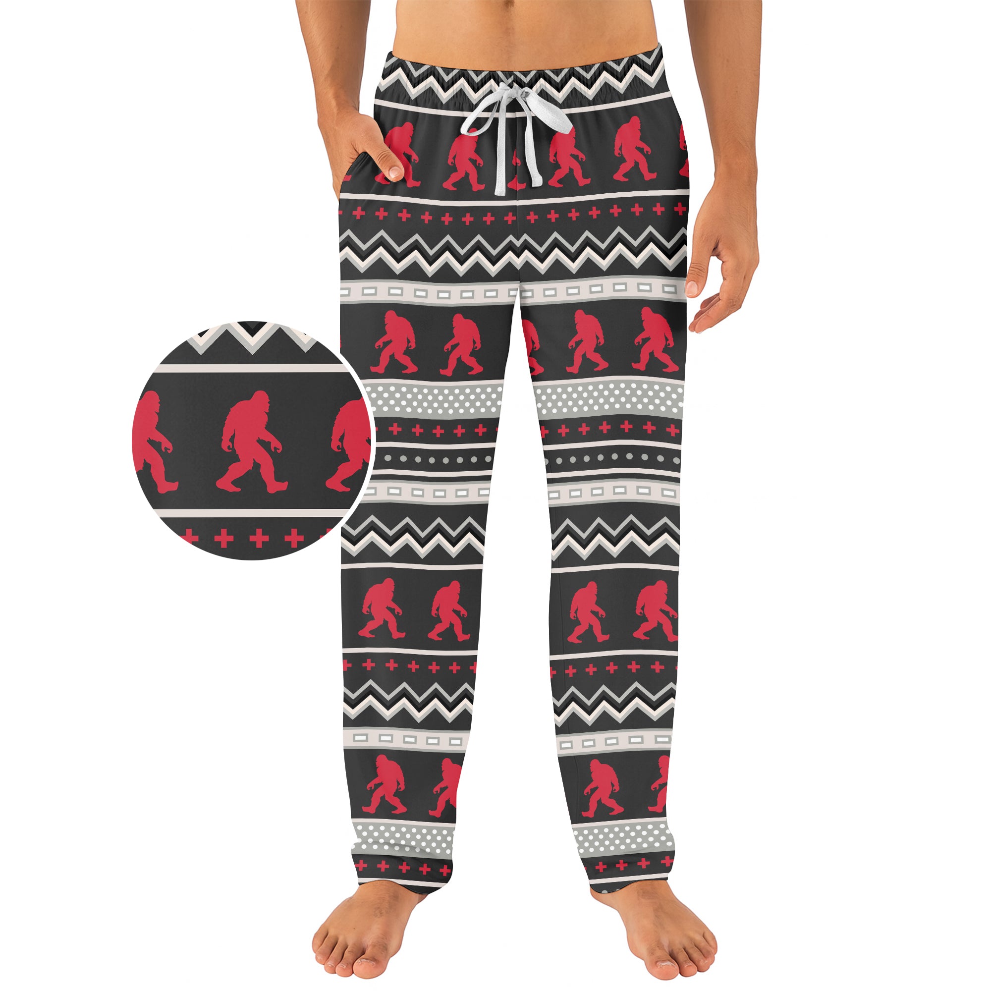 Sasquatch Holiday Cozy - Unisex Pajama Pant