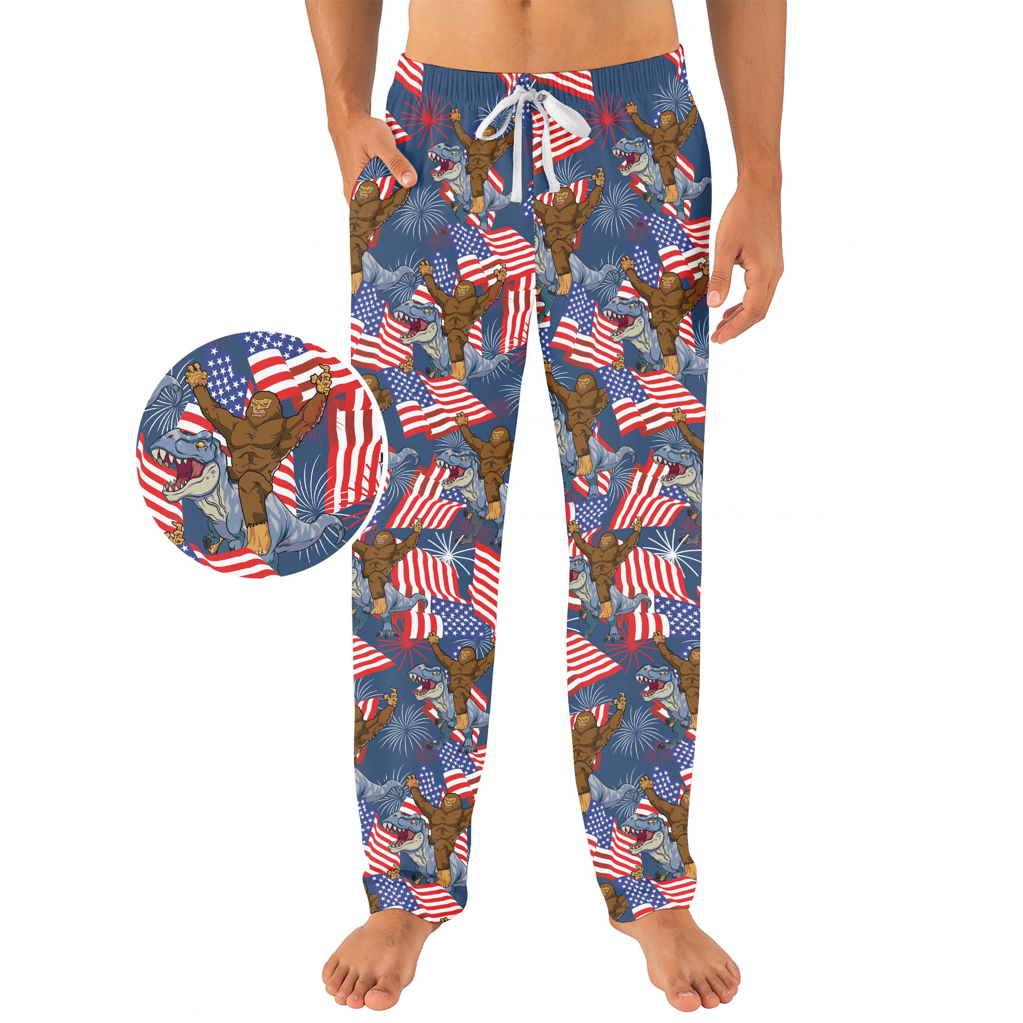 Cryptid & Cretaceous Crew - Unisex Pajama Pant