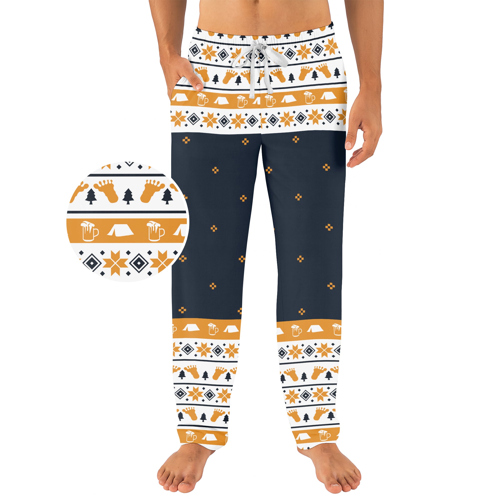 Campfire Beerfoot - Men's Pajama Pant