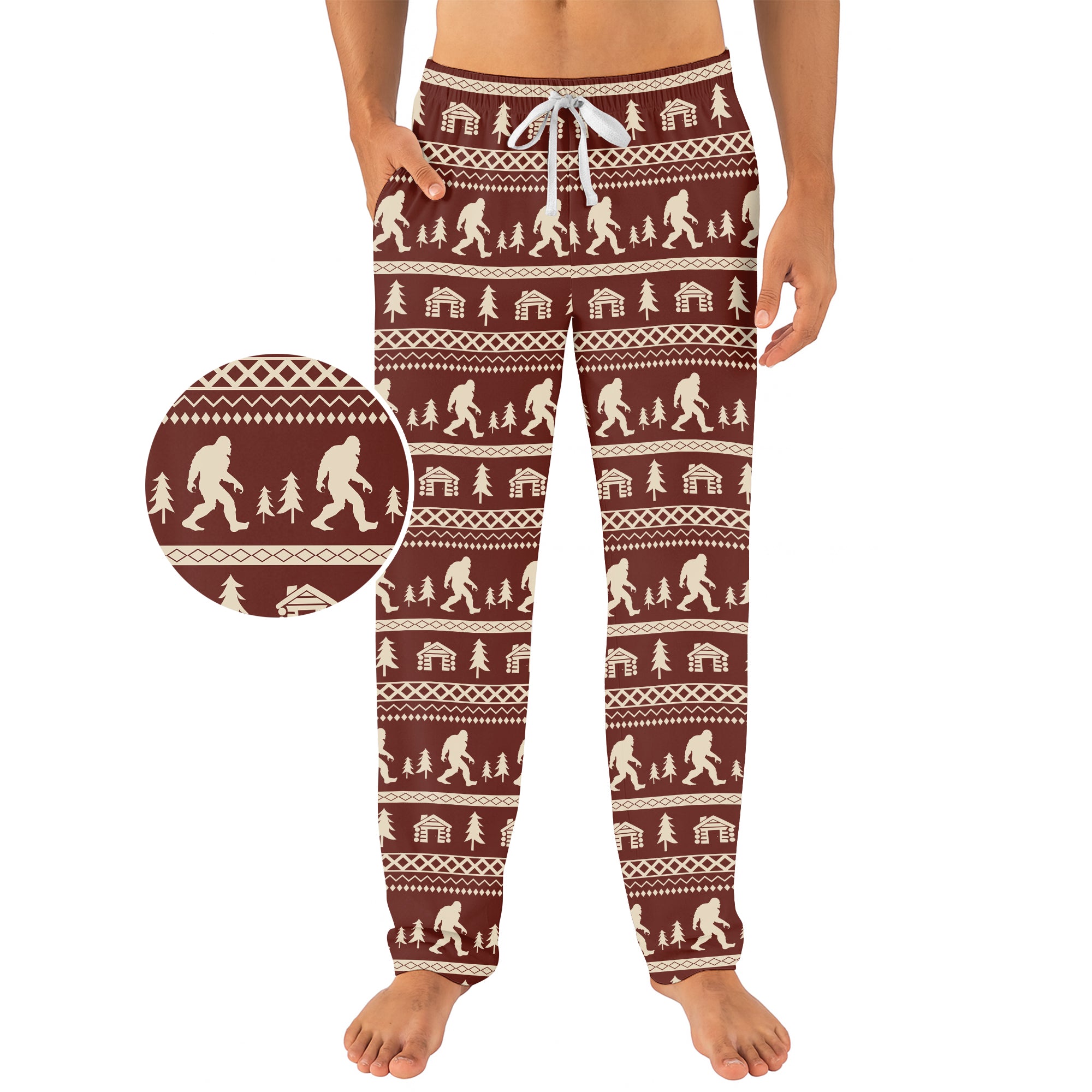 Bigfoot's Logging Camp - Unisex Pajama Pant