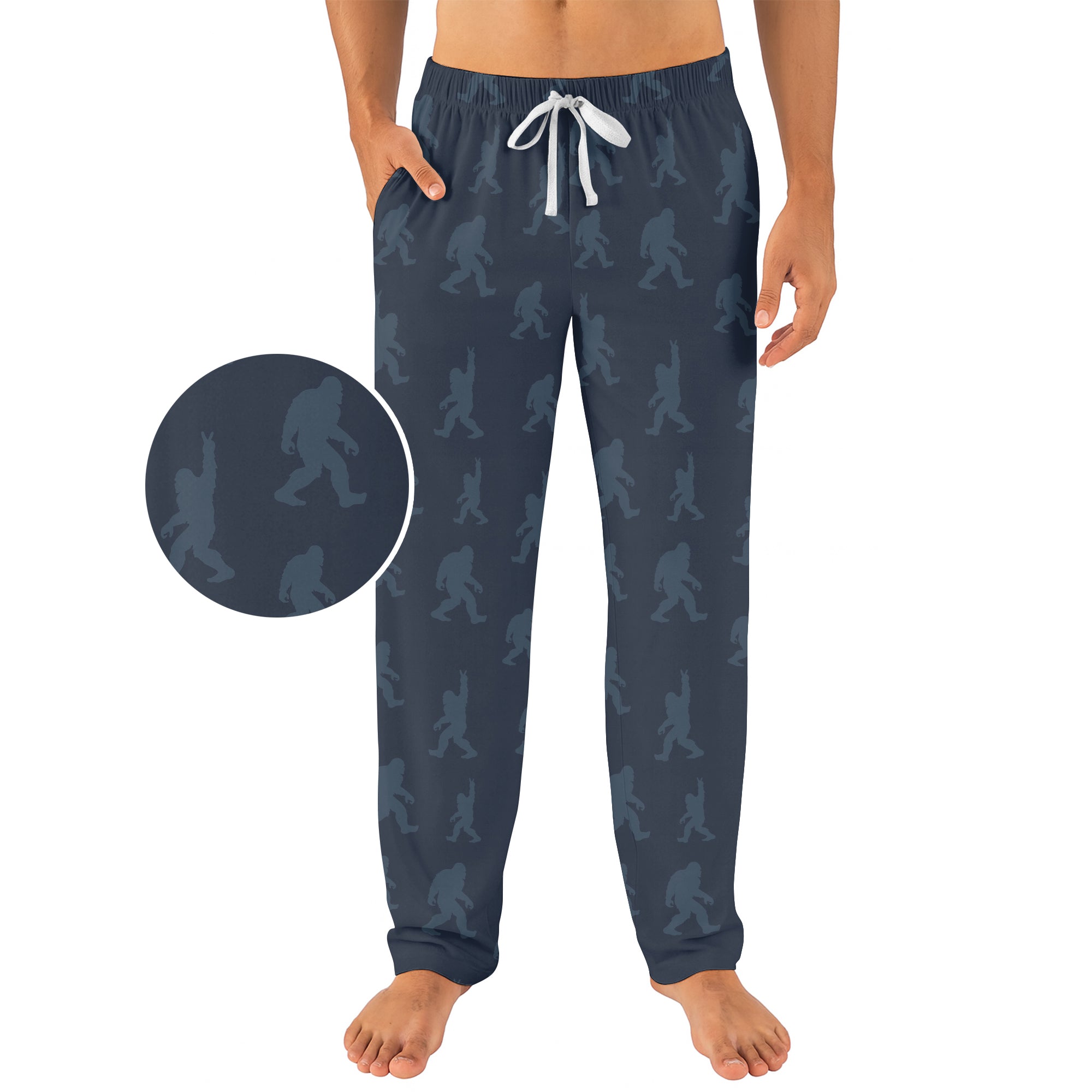 Midnight Bigfoot Madness - Unisex Pajama Pant