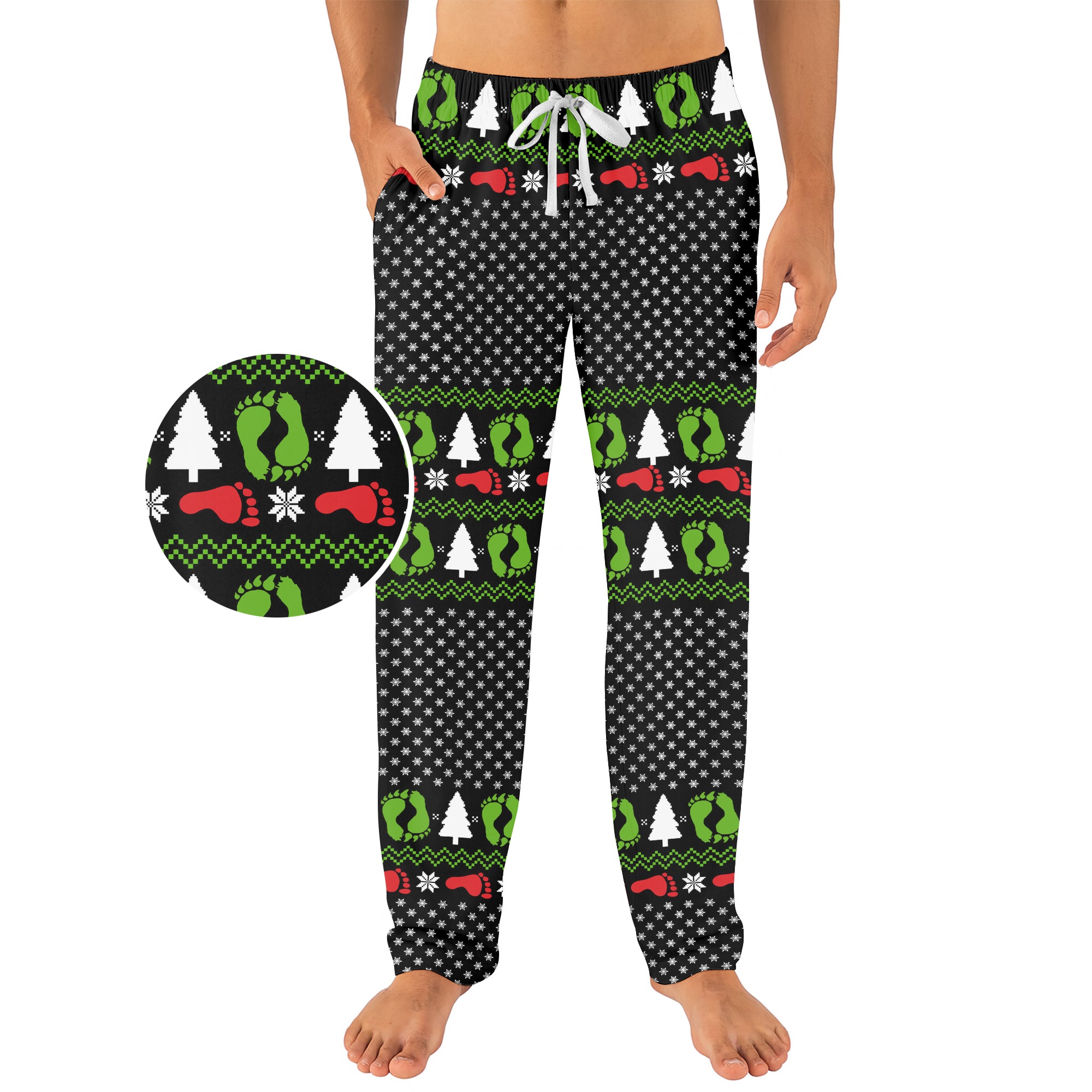 Festive Forest Giant - Men's Pajama Pant