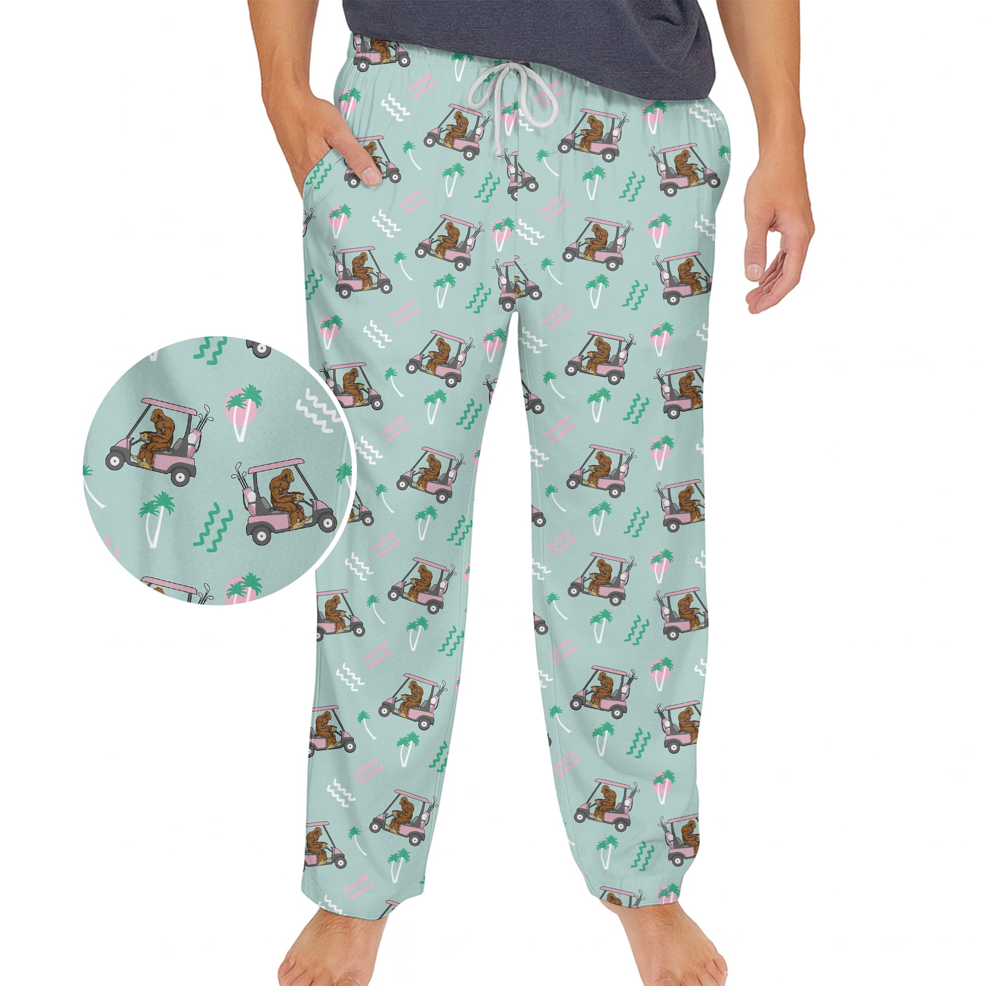 Cart Before Sasquatch - Unisex Pajama Pant