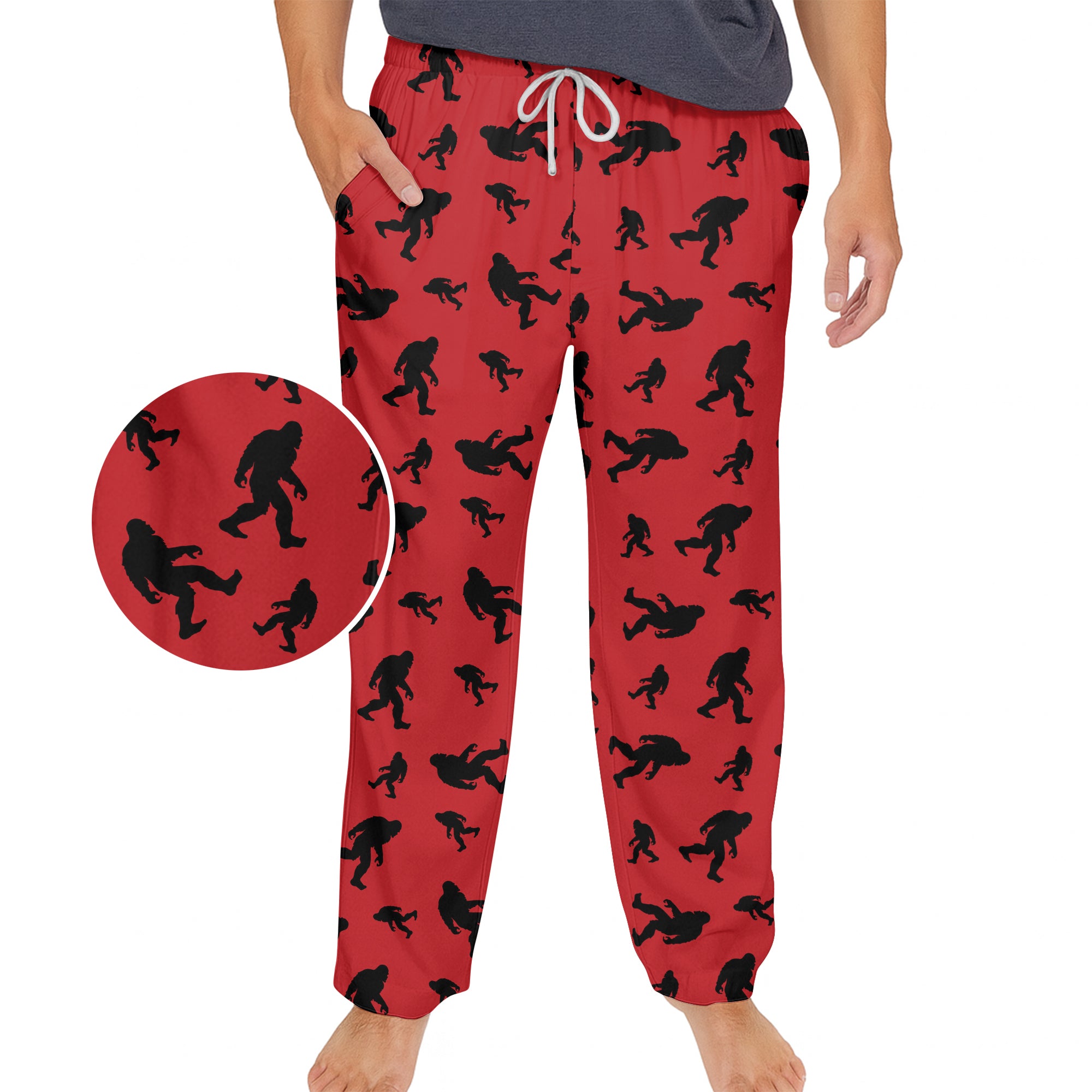 Red Alert: Squatch Sighting - Unisex Pajama Pant