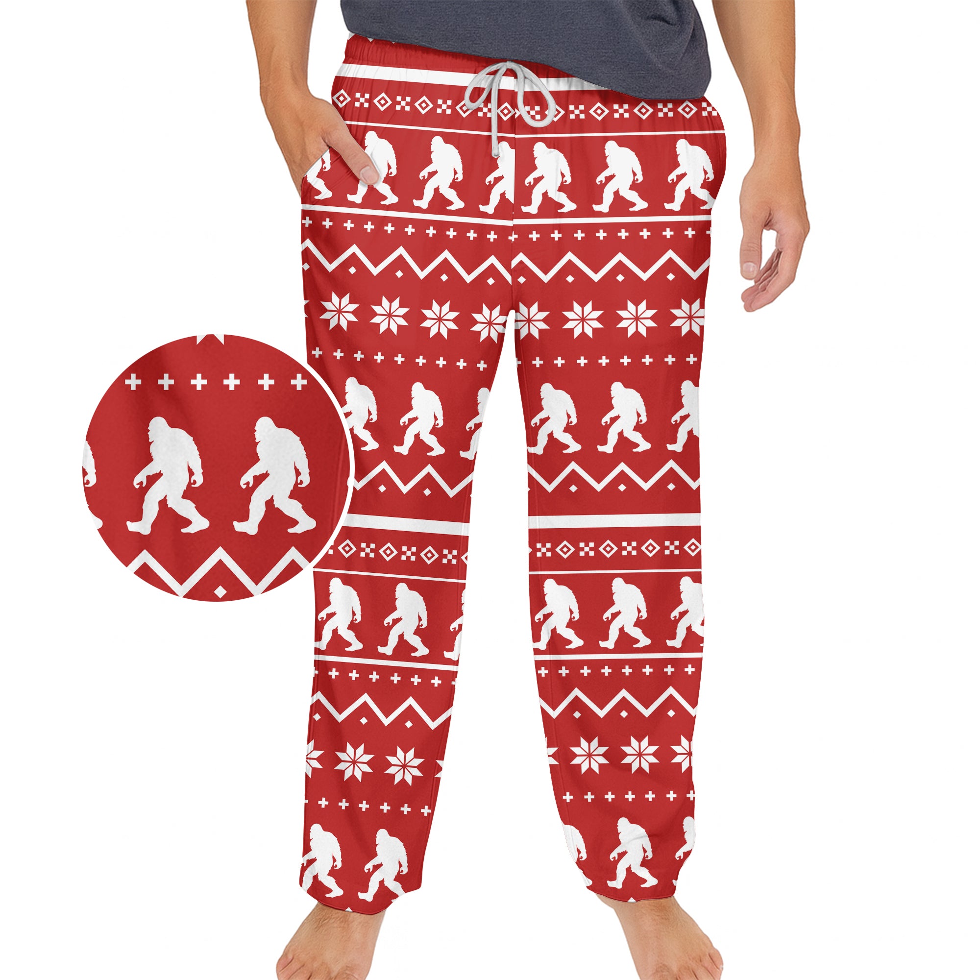 Sasquatch Holiday Hike - Unisex Pajama Pant