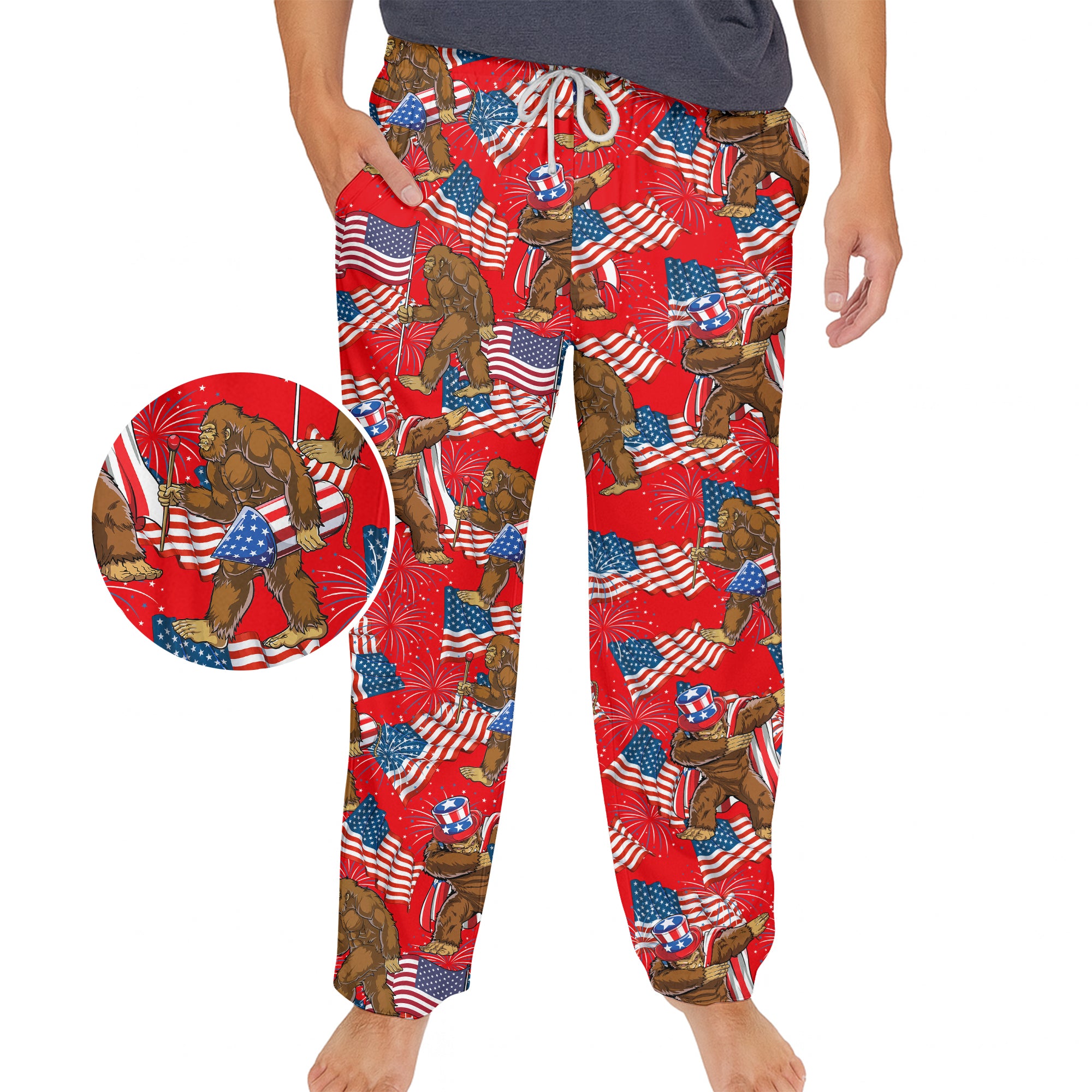 Sasquatch Dabs Freedom - Unisex Pajama Pant