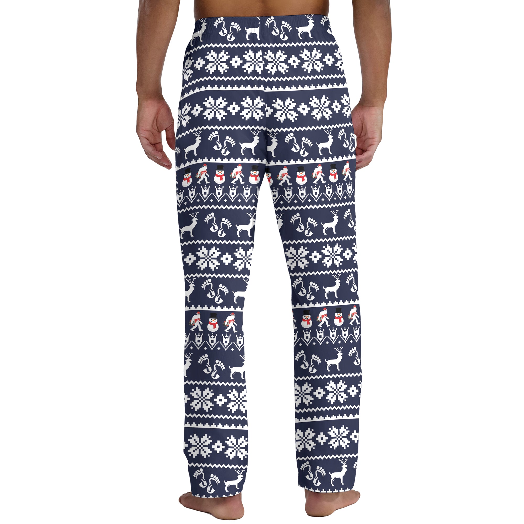 Sasquatch Xmas Party - Men's Pajama Pant