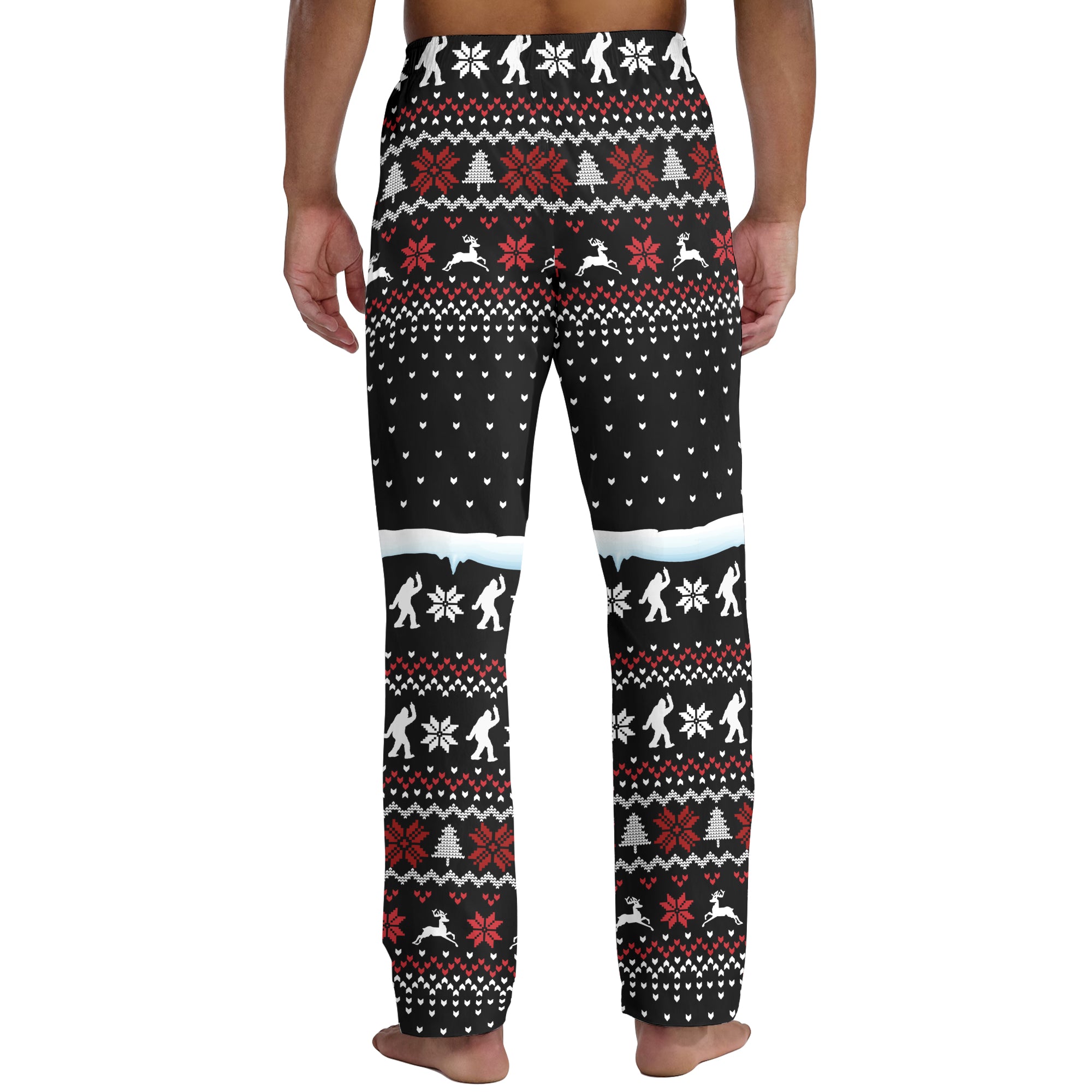 Santa Squatch Faith - Men's Pajama Pant
