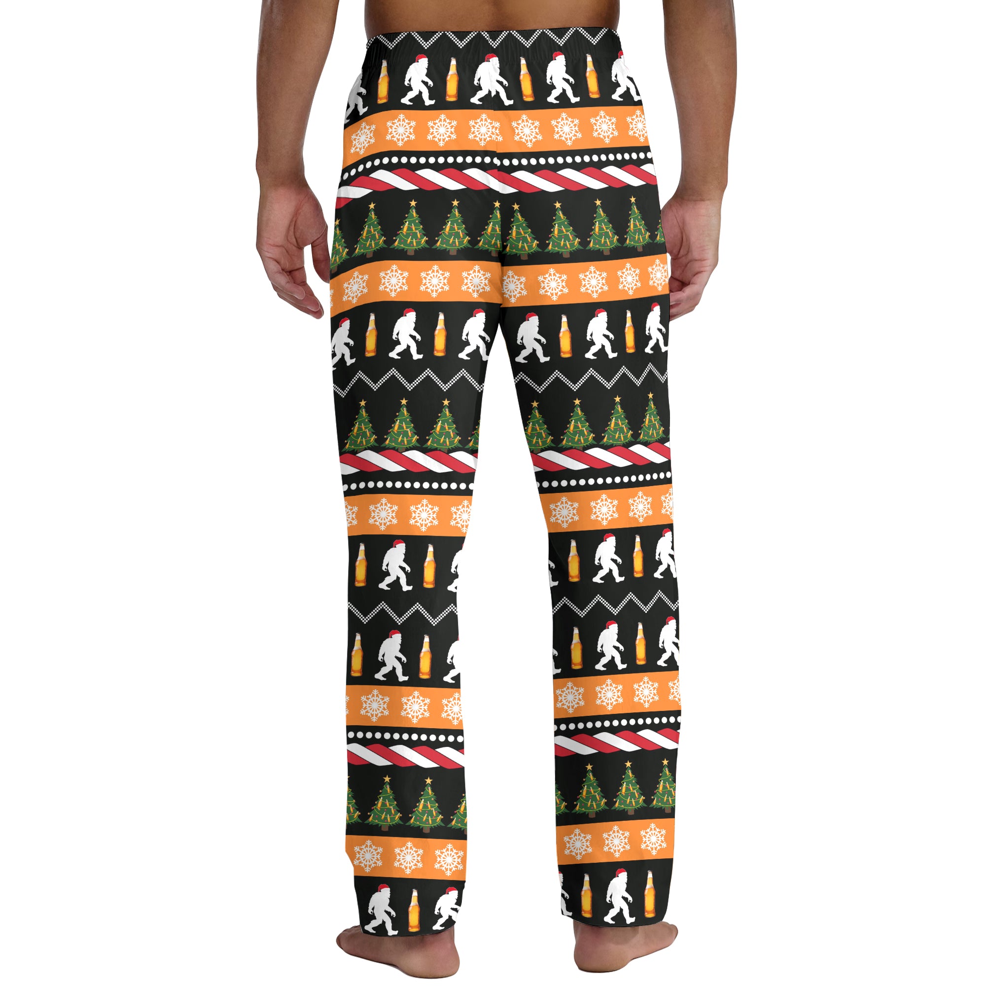 Bigfoot Holiday Tux - Men's Pajama Pant