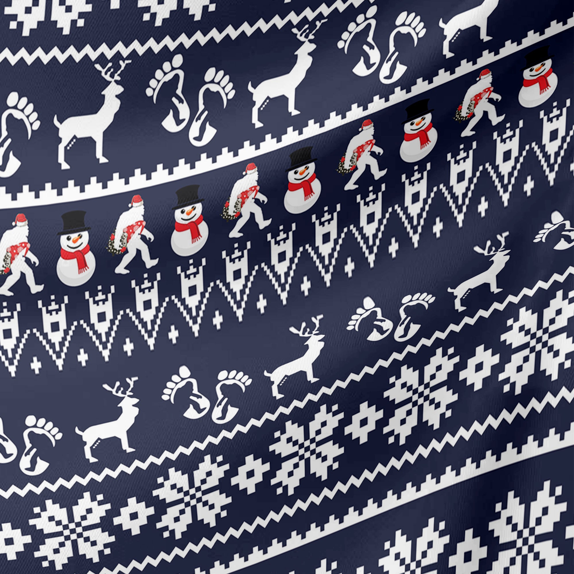 Sasquatch Xmas Party - Men's Pajama Pant
