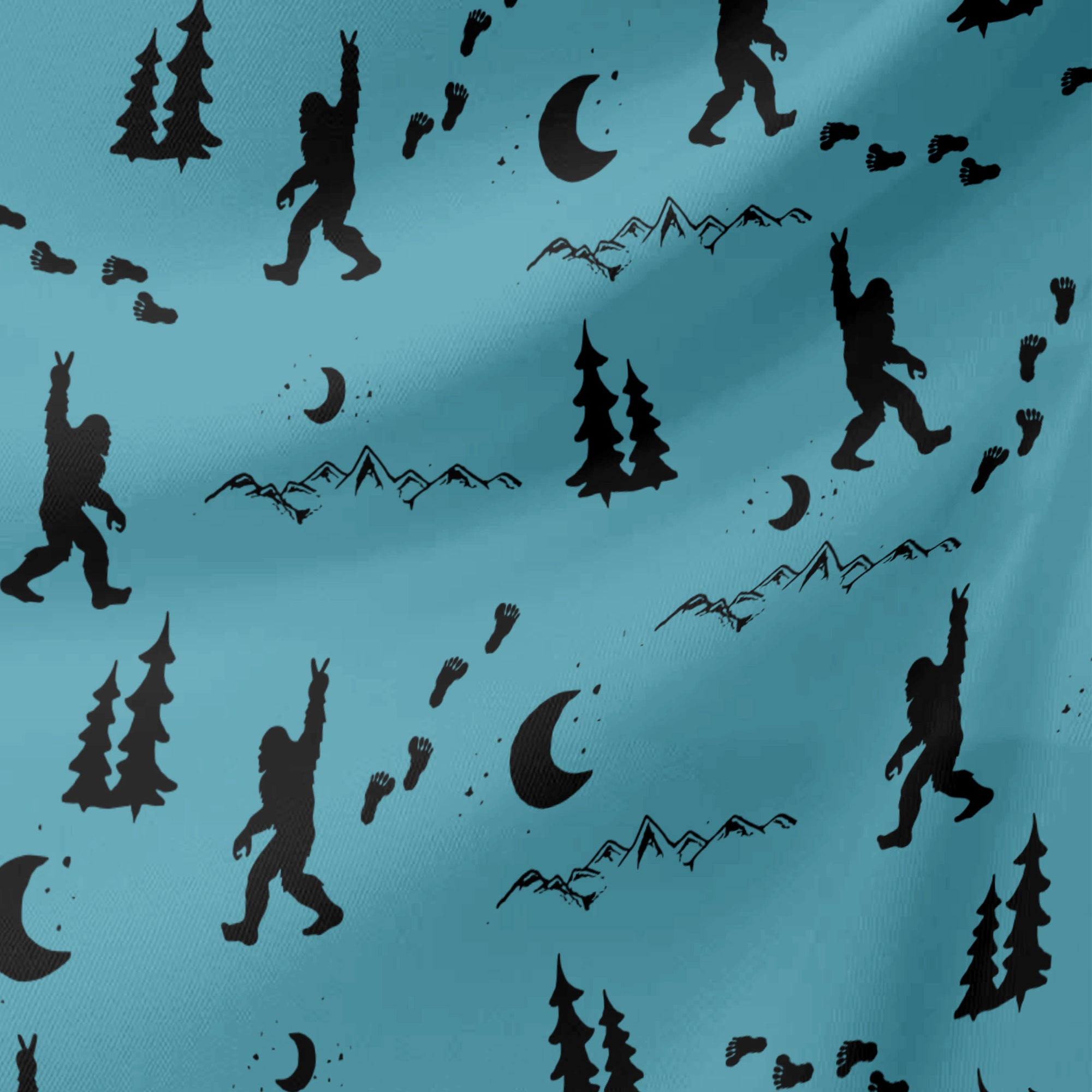 Teal Cryptid Rager - Unisex Pajama Pant