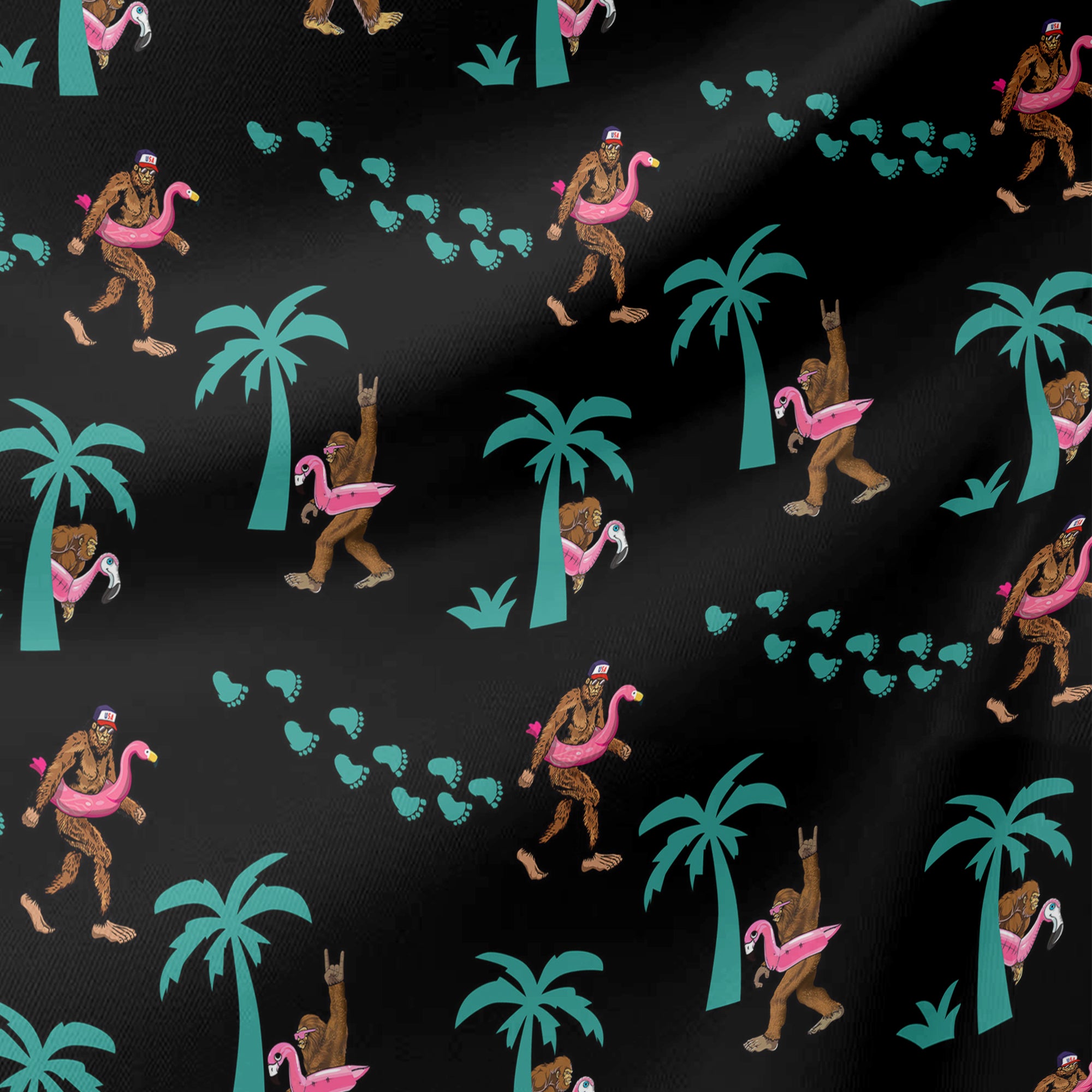 Tropical Party Squatch - Unisex Pajama Pant