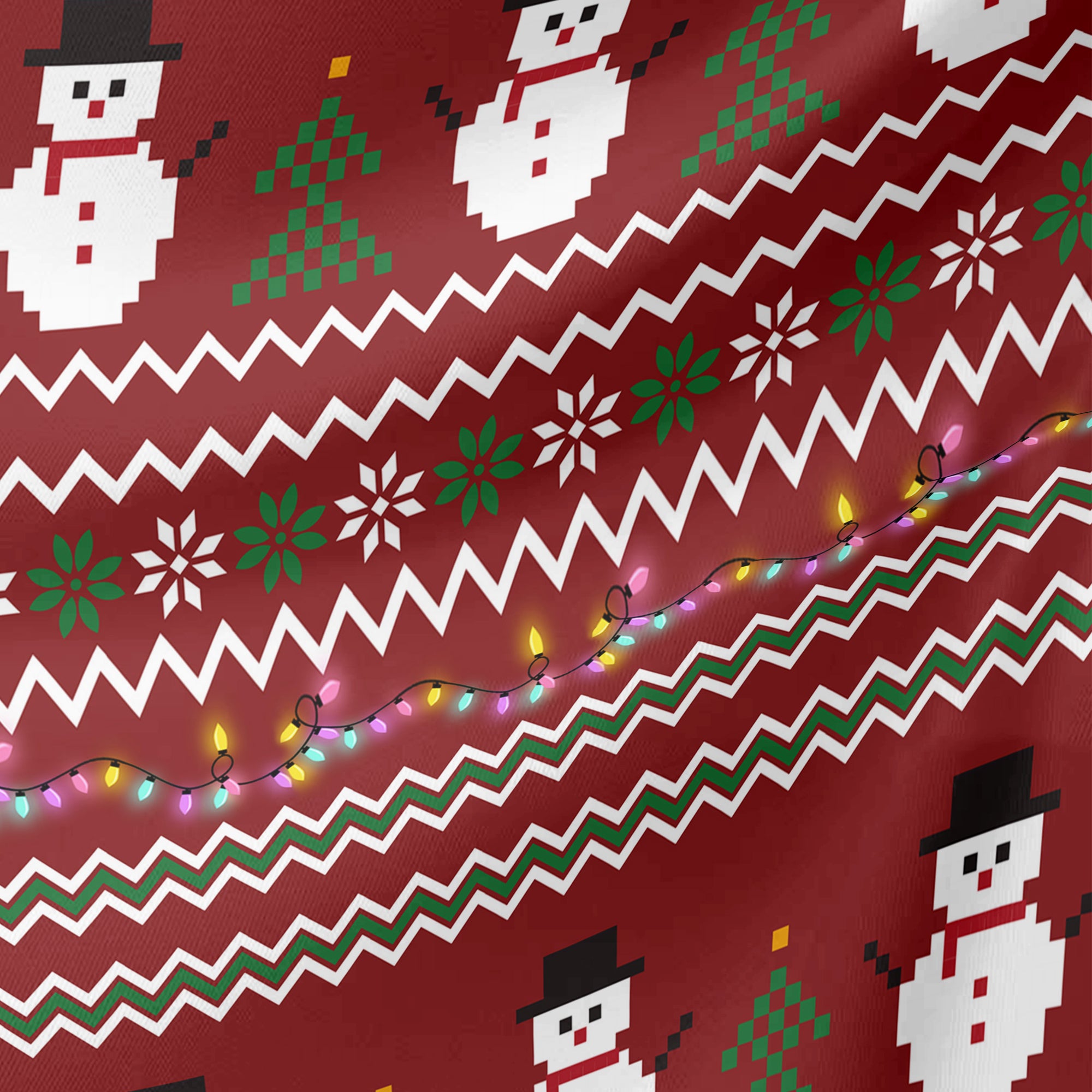 SantaSquatch Lights Out - Men's Pajama Pant