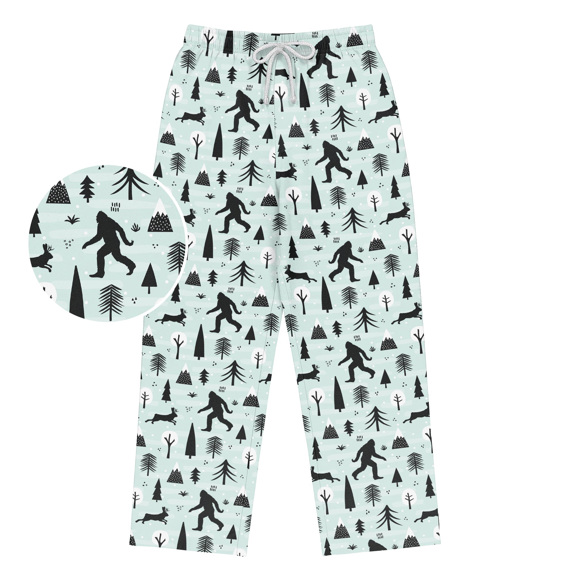 Sasquatch Scandinavian Hideout - Unisex Pajama Pant