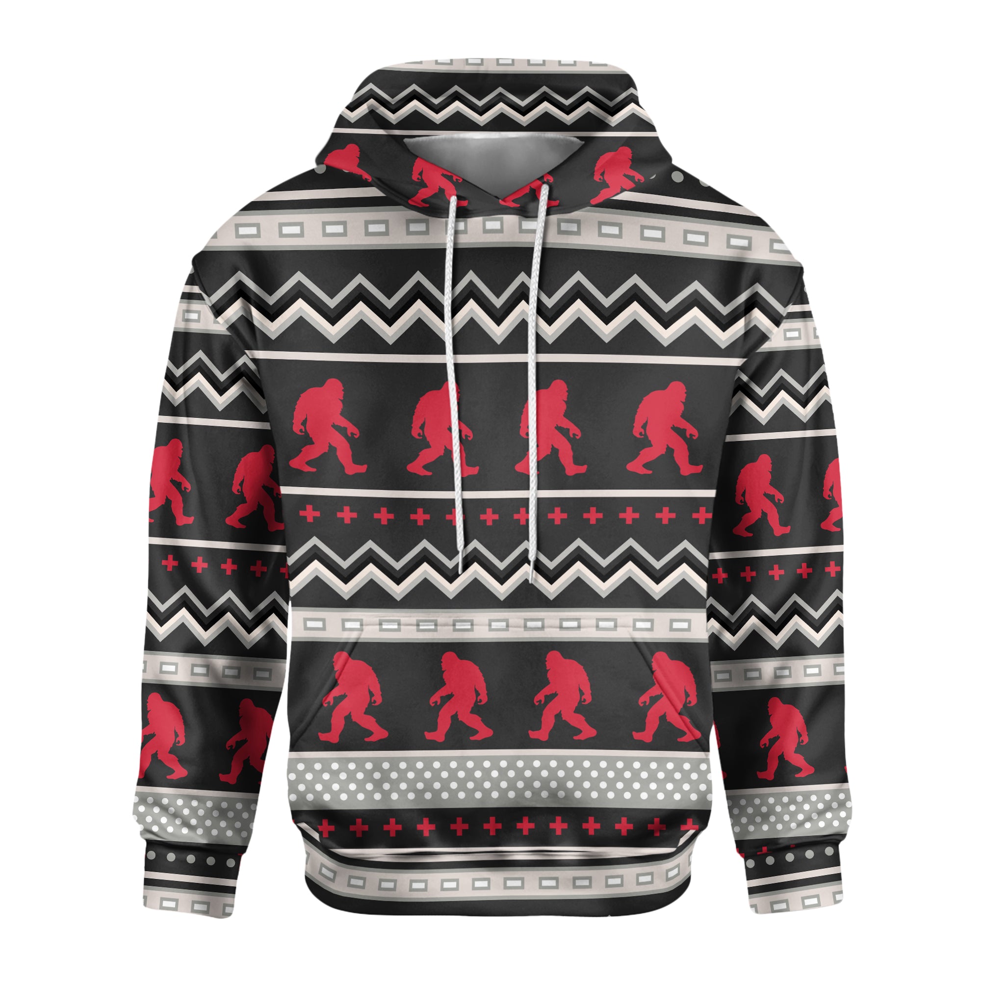 Sasquatch Holiday Cozy - Unisex Hoodie
