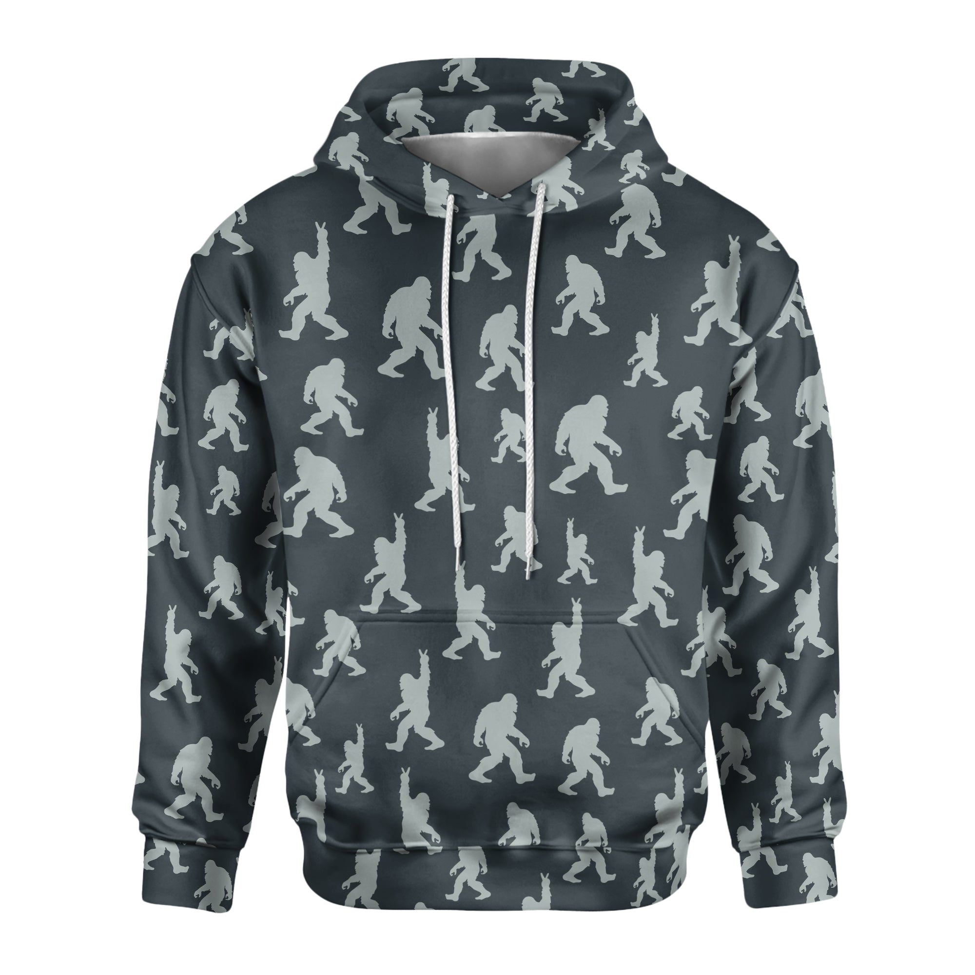 Bigfoot Peace Out - Unisex Hoodie