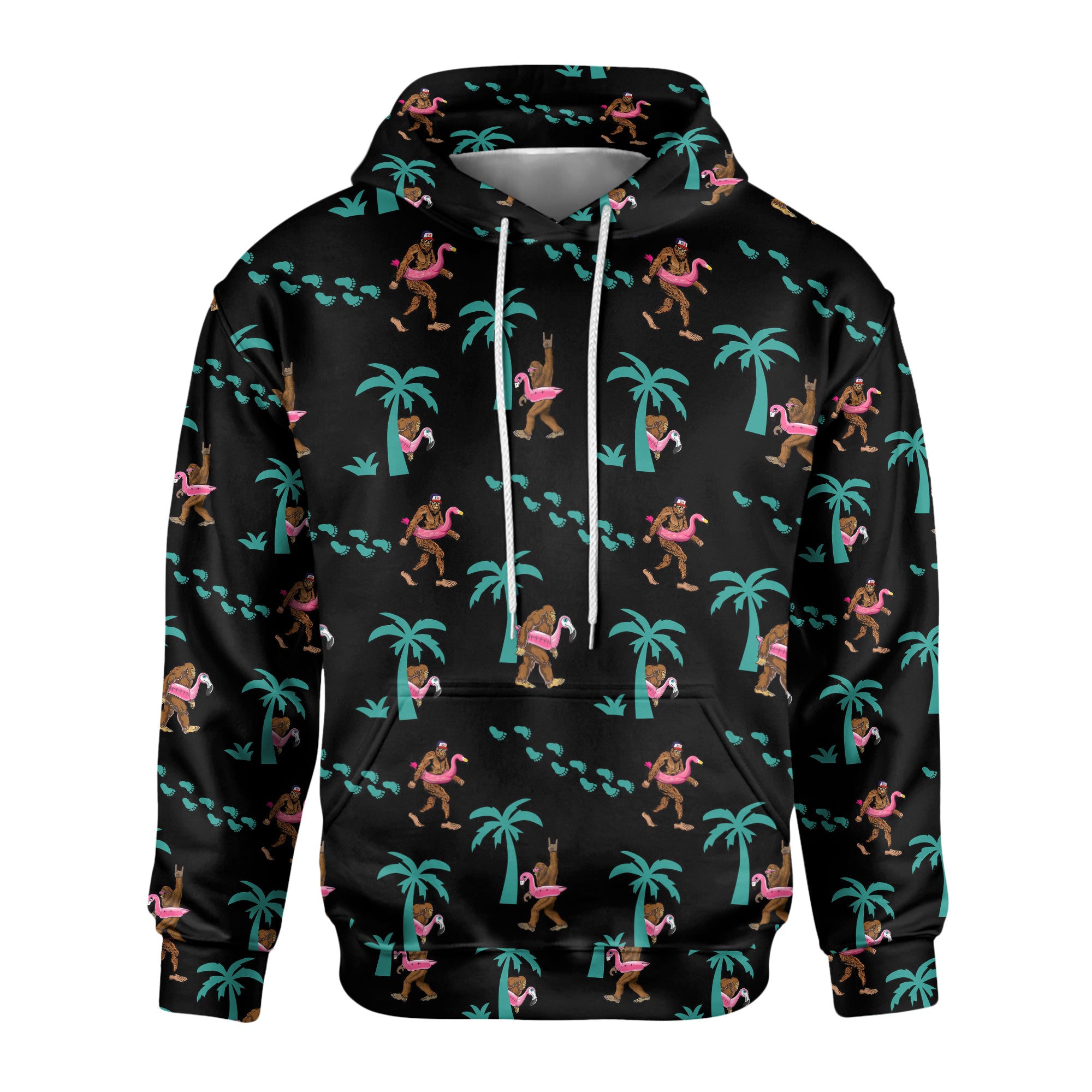 Tropical Party Squatch - Unisex Hoodie