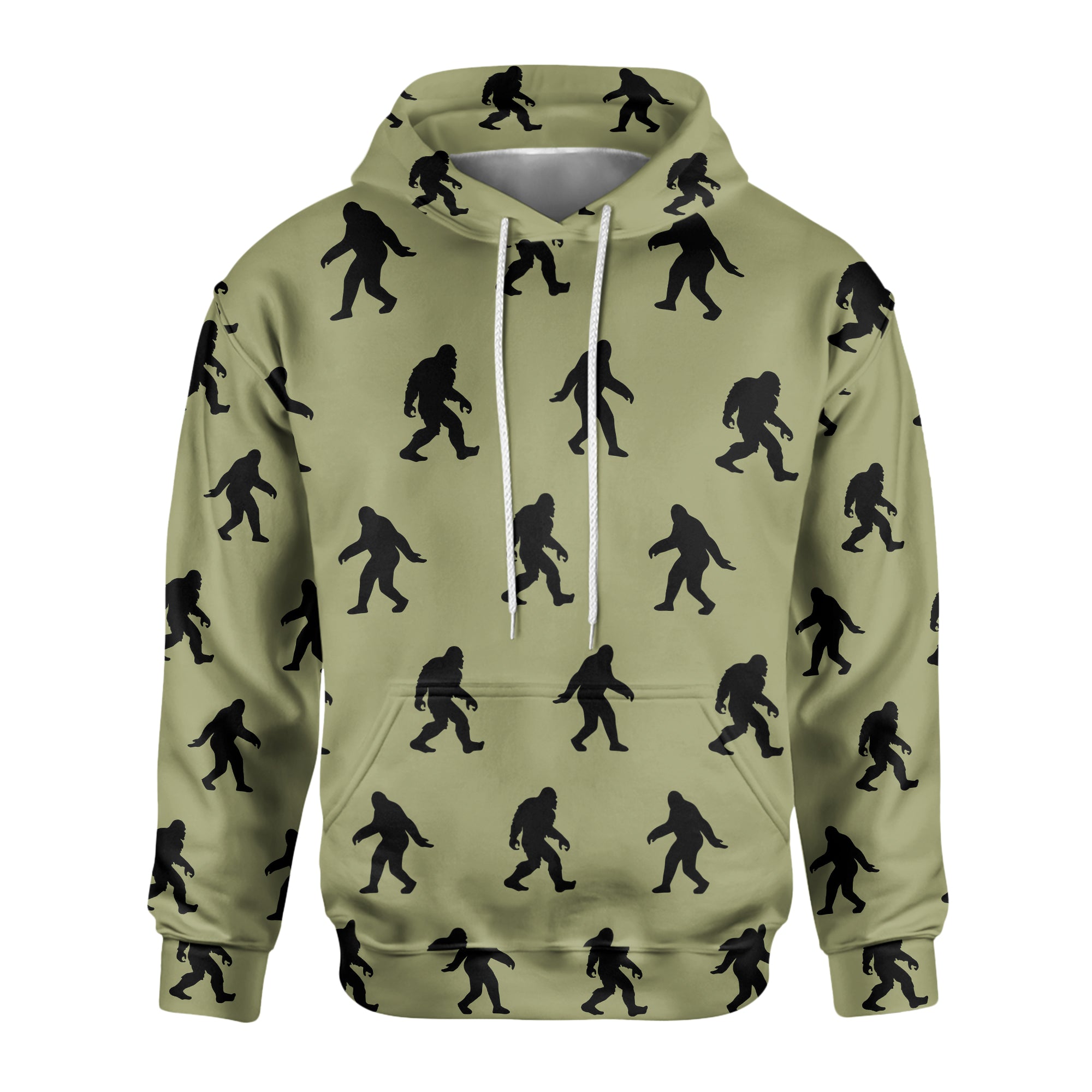 Sasquatch Footprint Trail - Unisex Hoodie