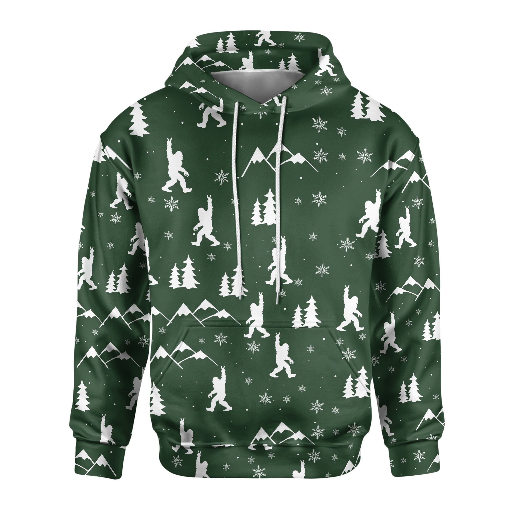 Sasquatch Snow Rock - Unisex Hoodie