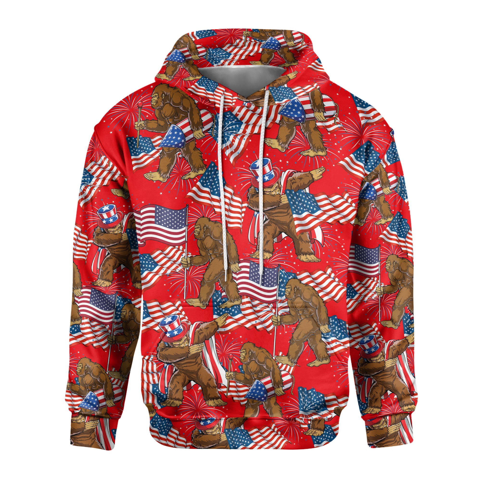 Sasquatch Dabs Freedom - Unisex Hoodie