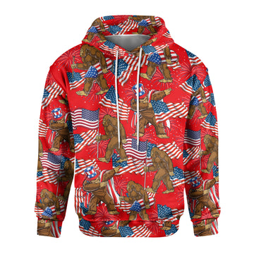 Sasquatch Dabs Freedom - Unisex Hoodie