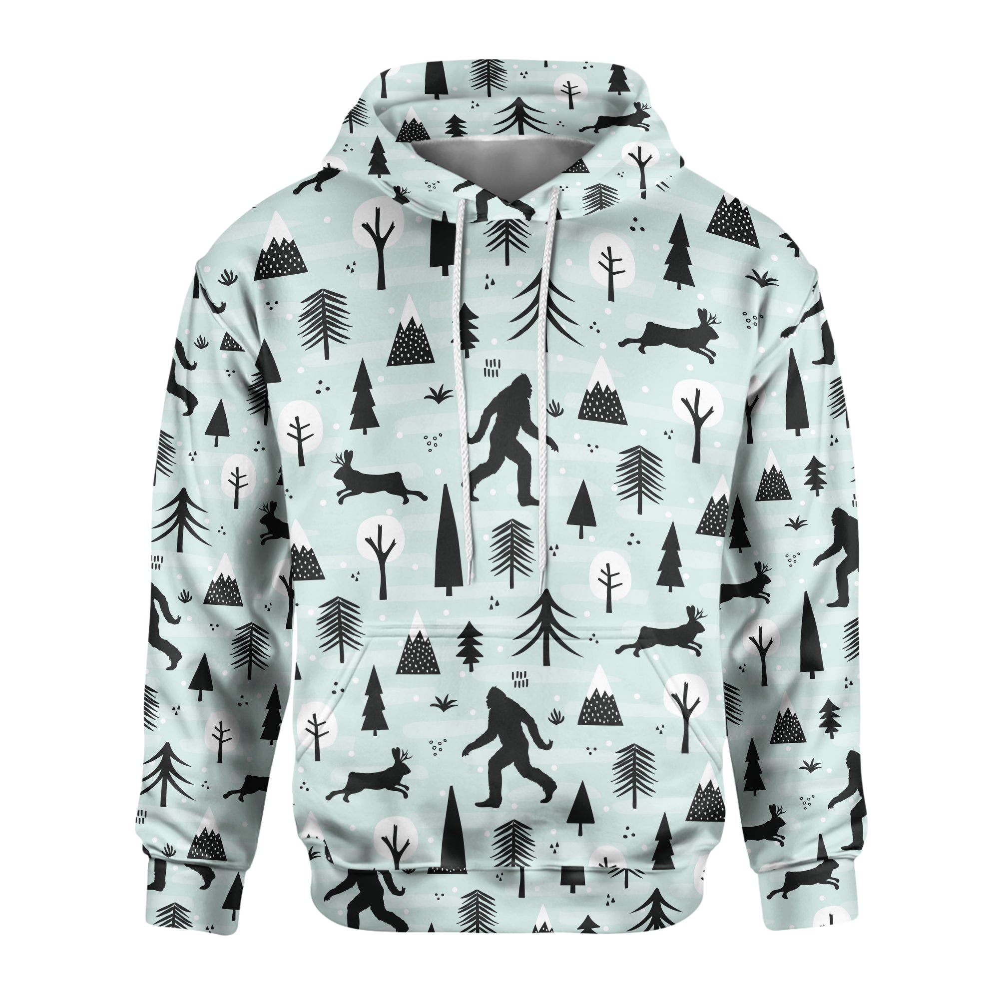 Sasquatch Scandinavian Hideout - Unisex Hoodie