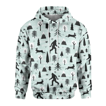 Sasquatch Scandinavian Hideout - Unisex Hoodie