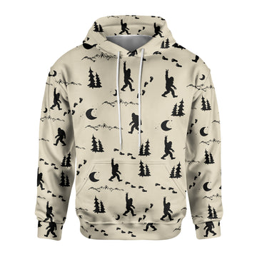 Bigfoot Moonlight Rock - Unisex Hoodie