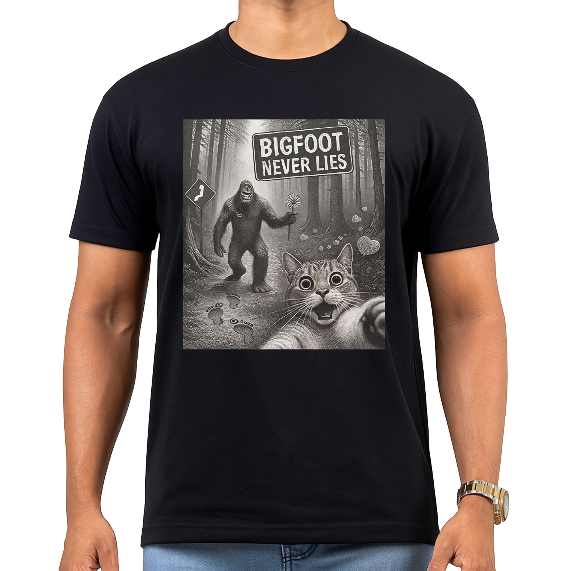 Cat Squatch Encounter