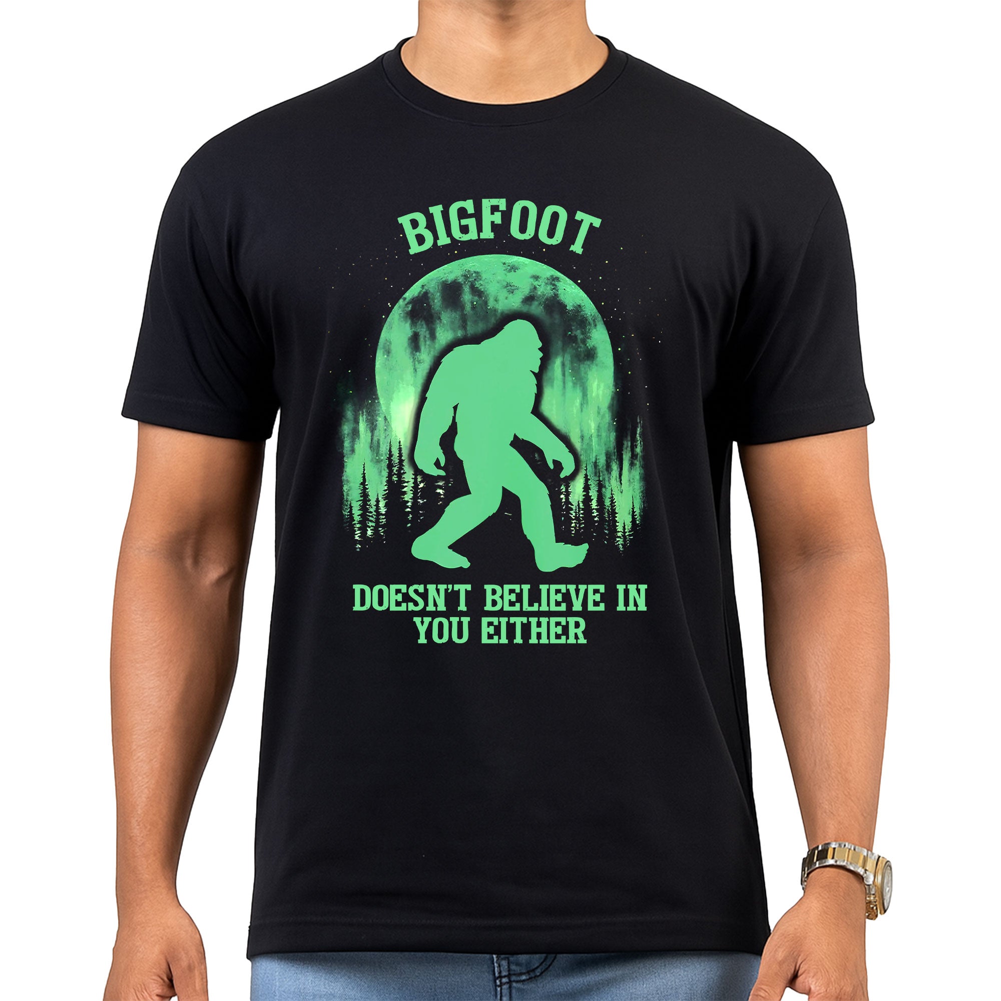 Moonlit Squatch Skeptic