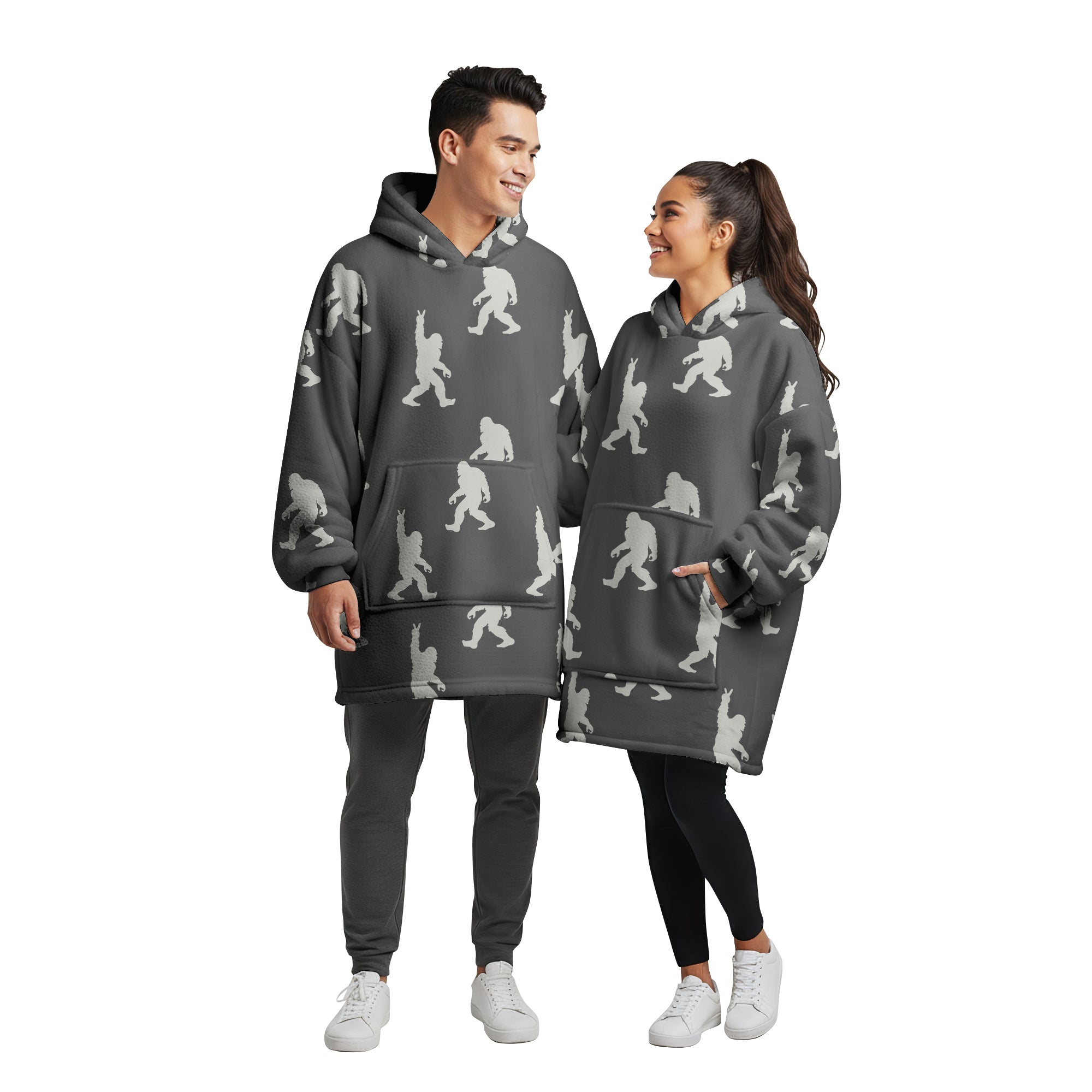Cryptid Moonlight Jam - Blanket Hoodie