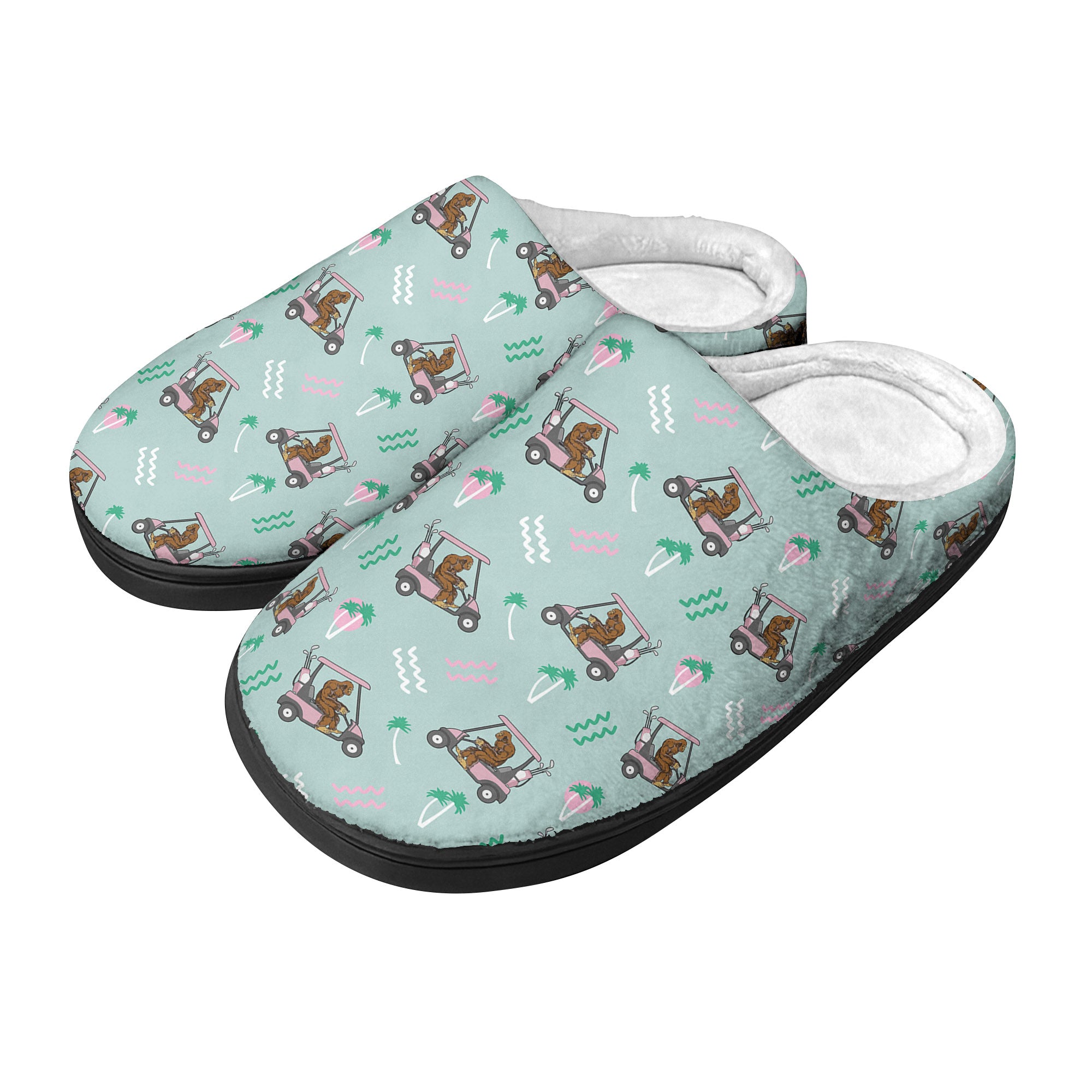 Cart Before Sasquatch - Cozy Slippers