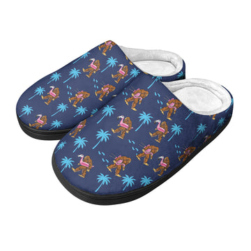 Squatch's Summer Float - Cozy Slippers