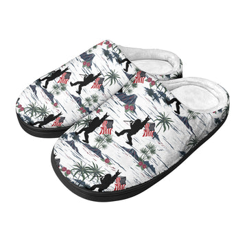 Sasquatch Freedom Parade - Cozy Slippers