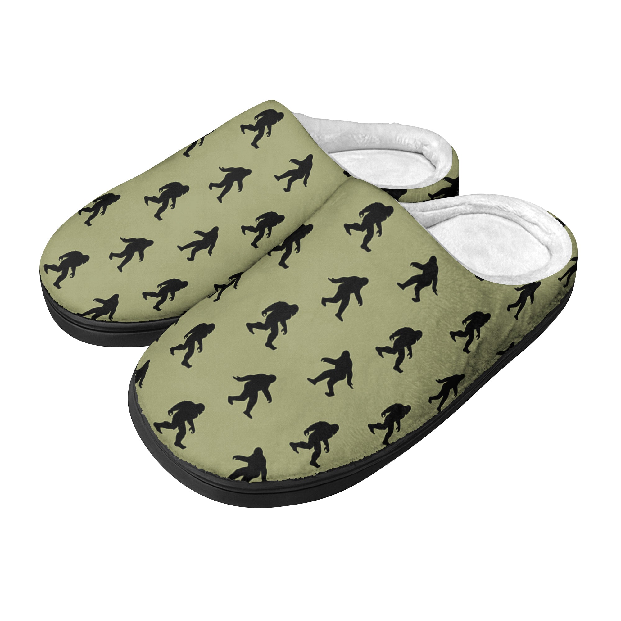 Sasquatch Footprint Trail - Cozy Slippers