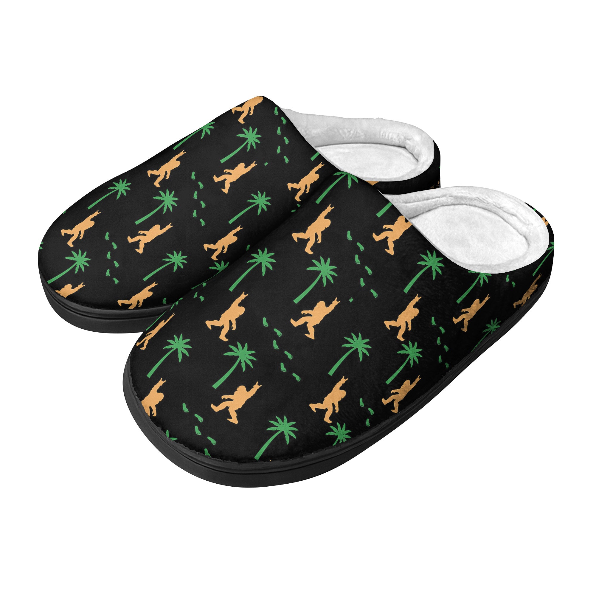 Sasquatch Rocks Out - Cozy Slippers