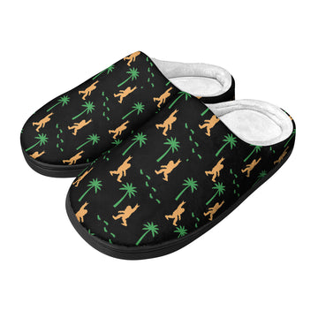 Sasquatch Rocks Out - Cozy Slippers