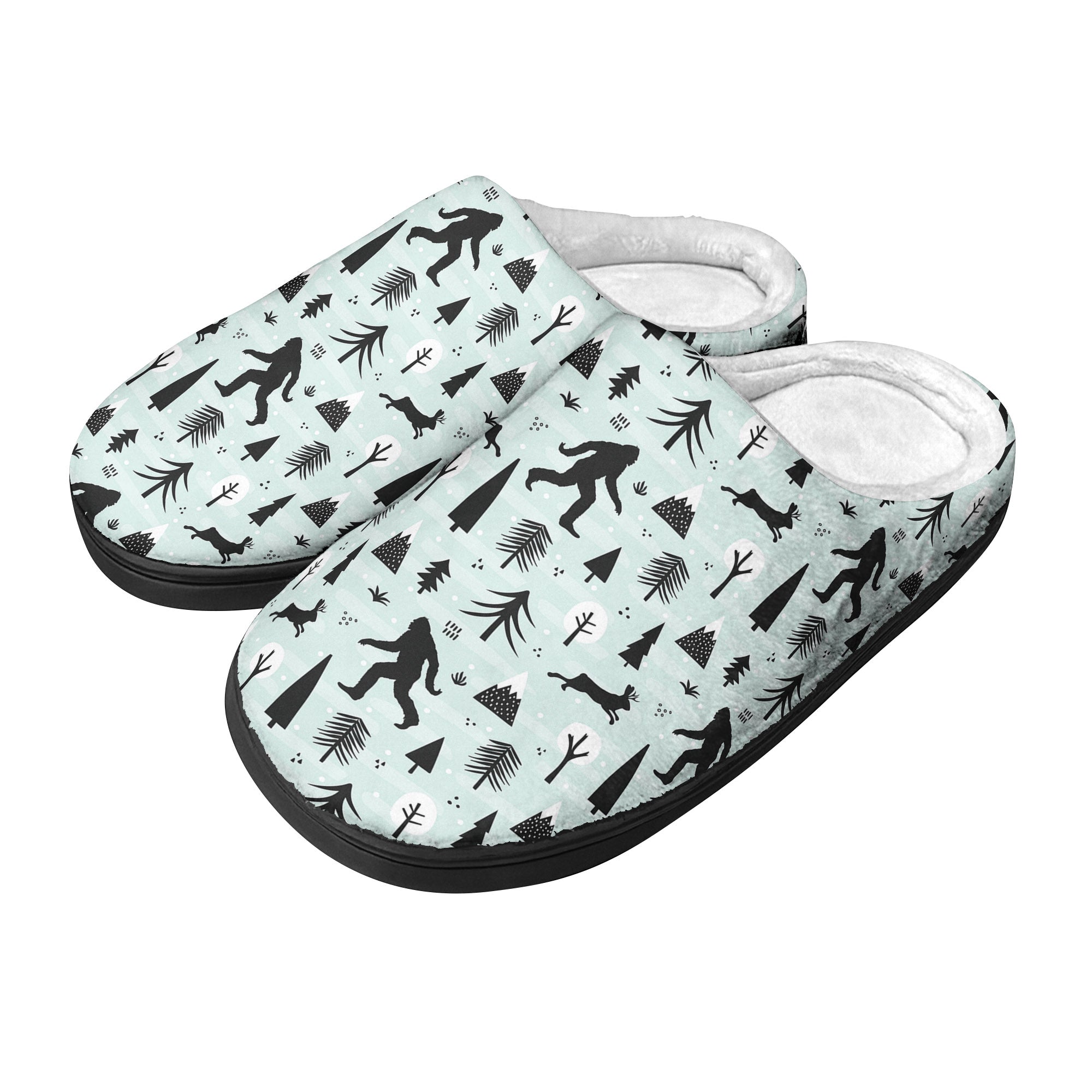 Sasquatch Scandinavian Hideout - Cozy Slippers