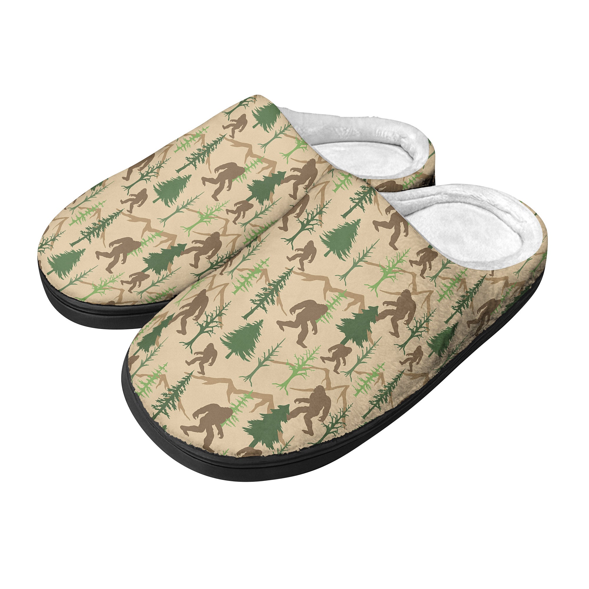 Into The Squatch Woods - Cozy Slippers